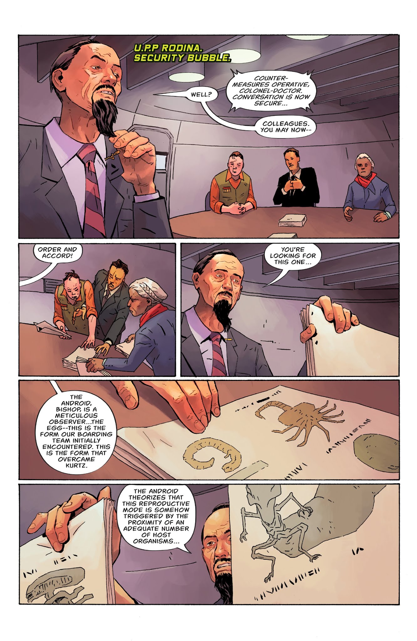 Read online William Gibson's Alien 3 comic -  Issue #2 - 11