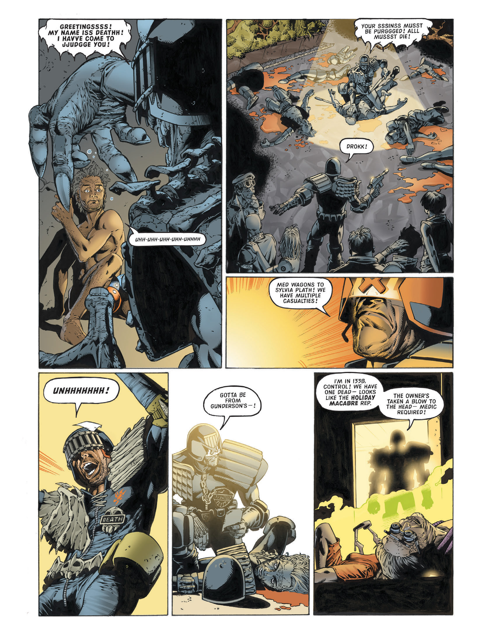 Read online Essential Judge Dredd: Dredd Vs Death comic -  Issue # TPB (Part 2) - 35
