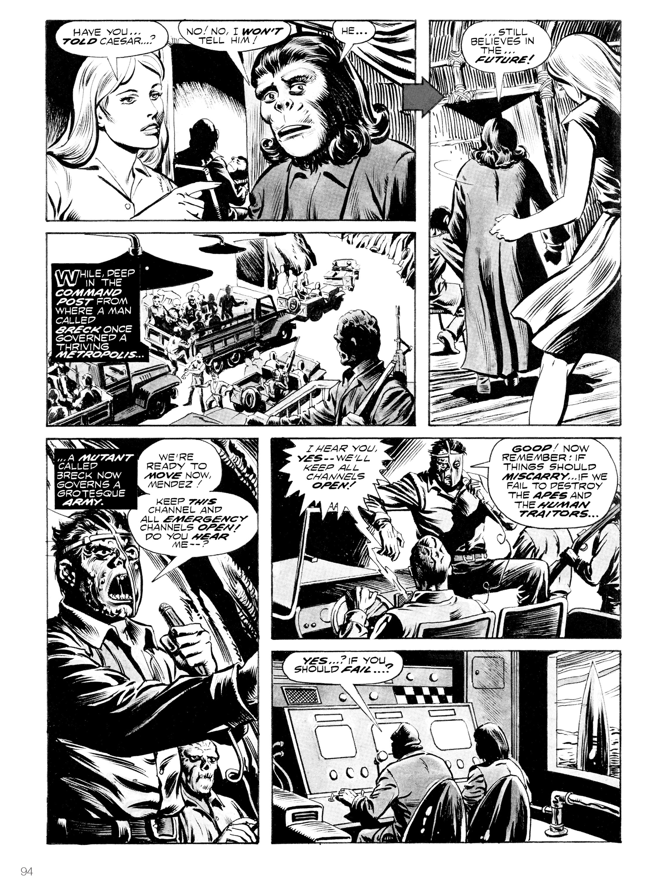 Read online Planet of the Apes: Archive comic -  Issue # TPB 4 (Part 1) - 90
