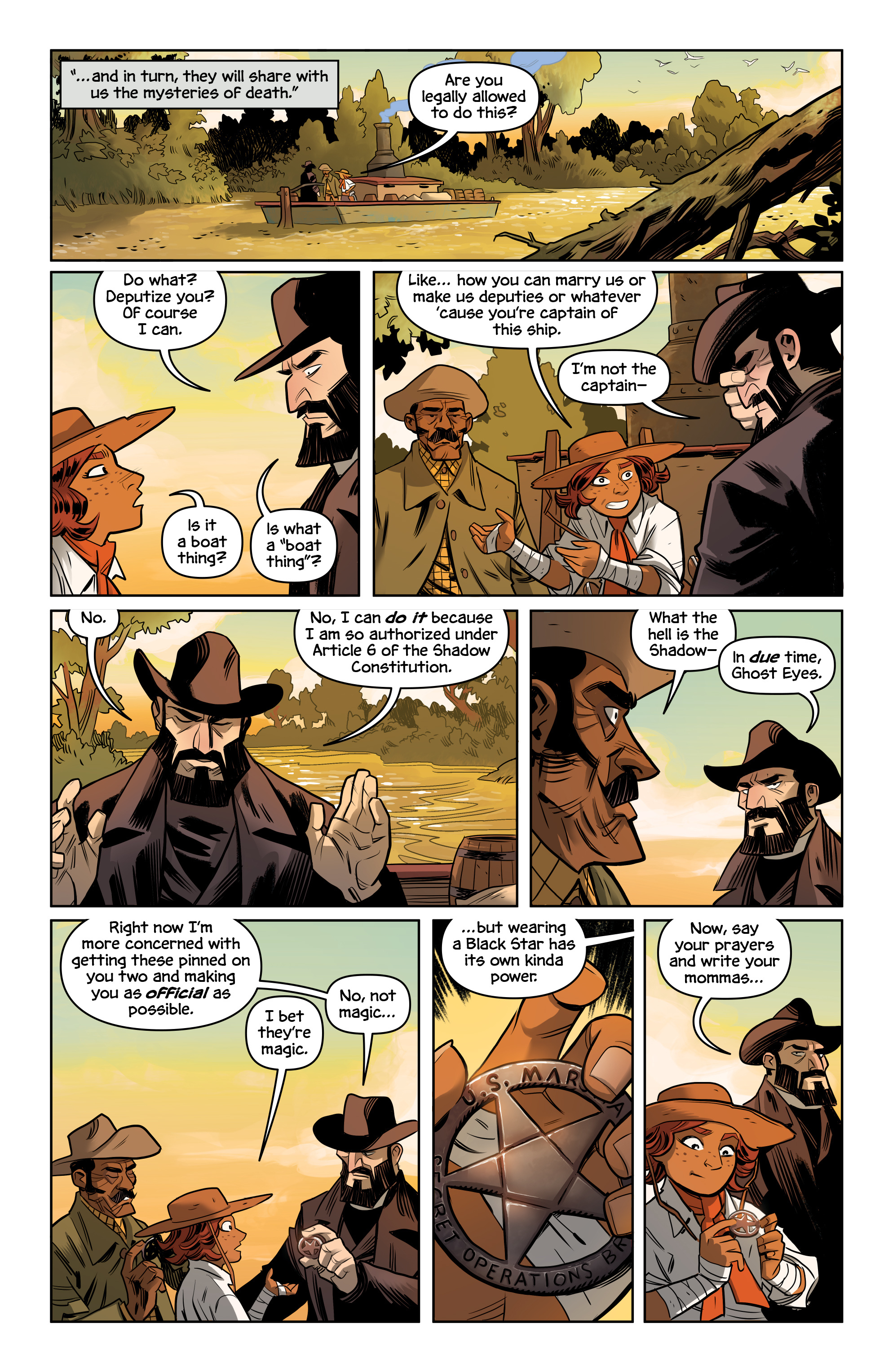 Read online Shadow Roads comic -  Issue #6 - 19