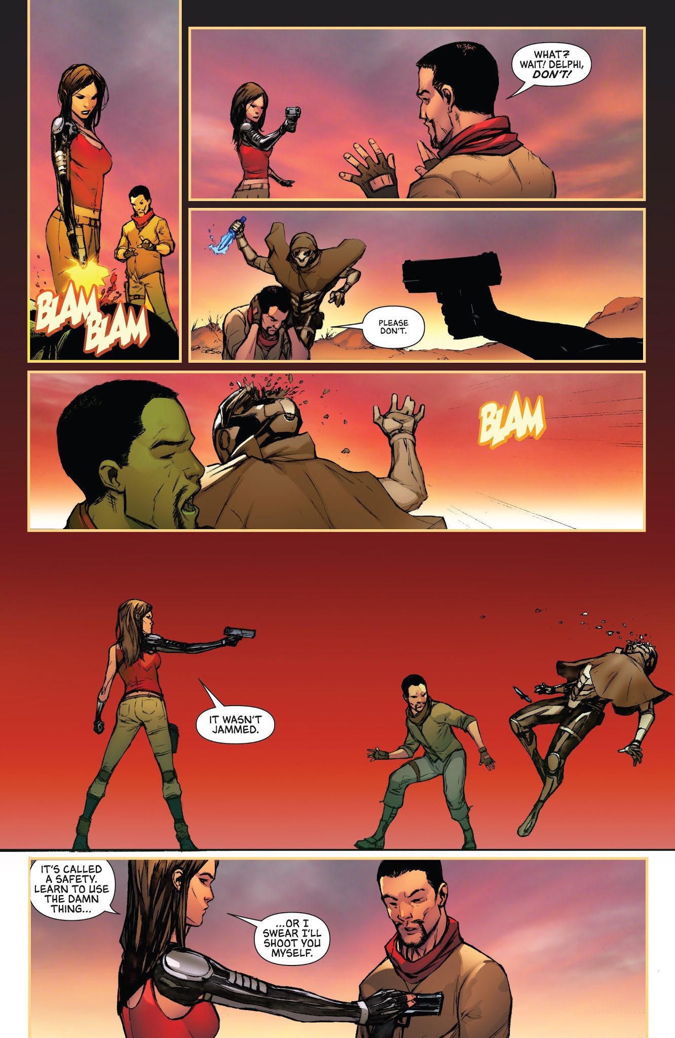 Read online Dissension: War Eternal comic -  Issue #3 - 9