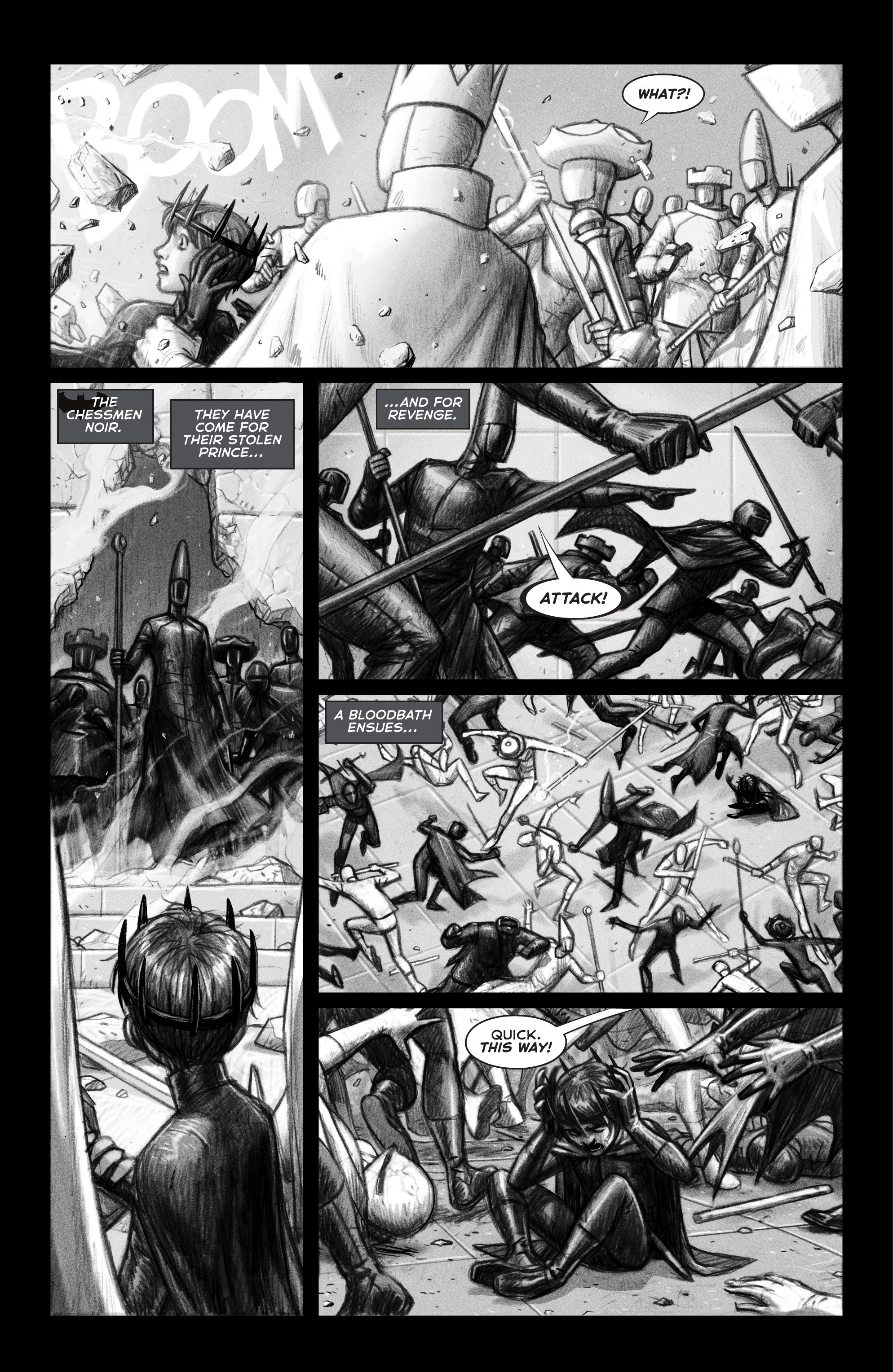 Read online Batman Black & White comic -  Issue #6 - 29