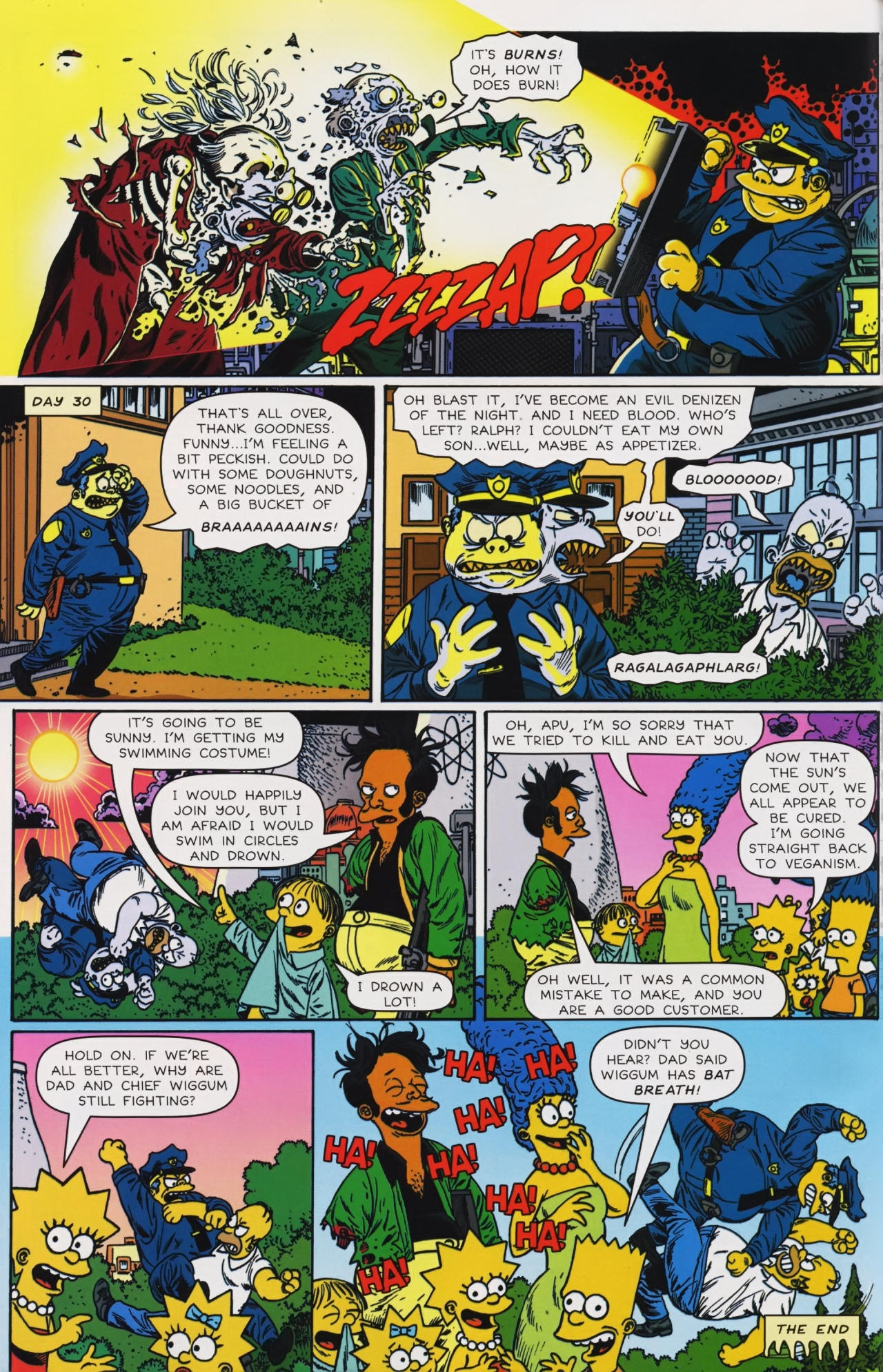 Read online Treehouse of Horror comic -  Issue #14 - 19