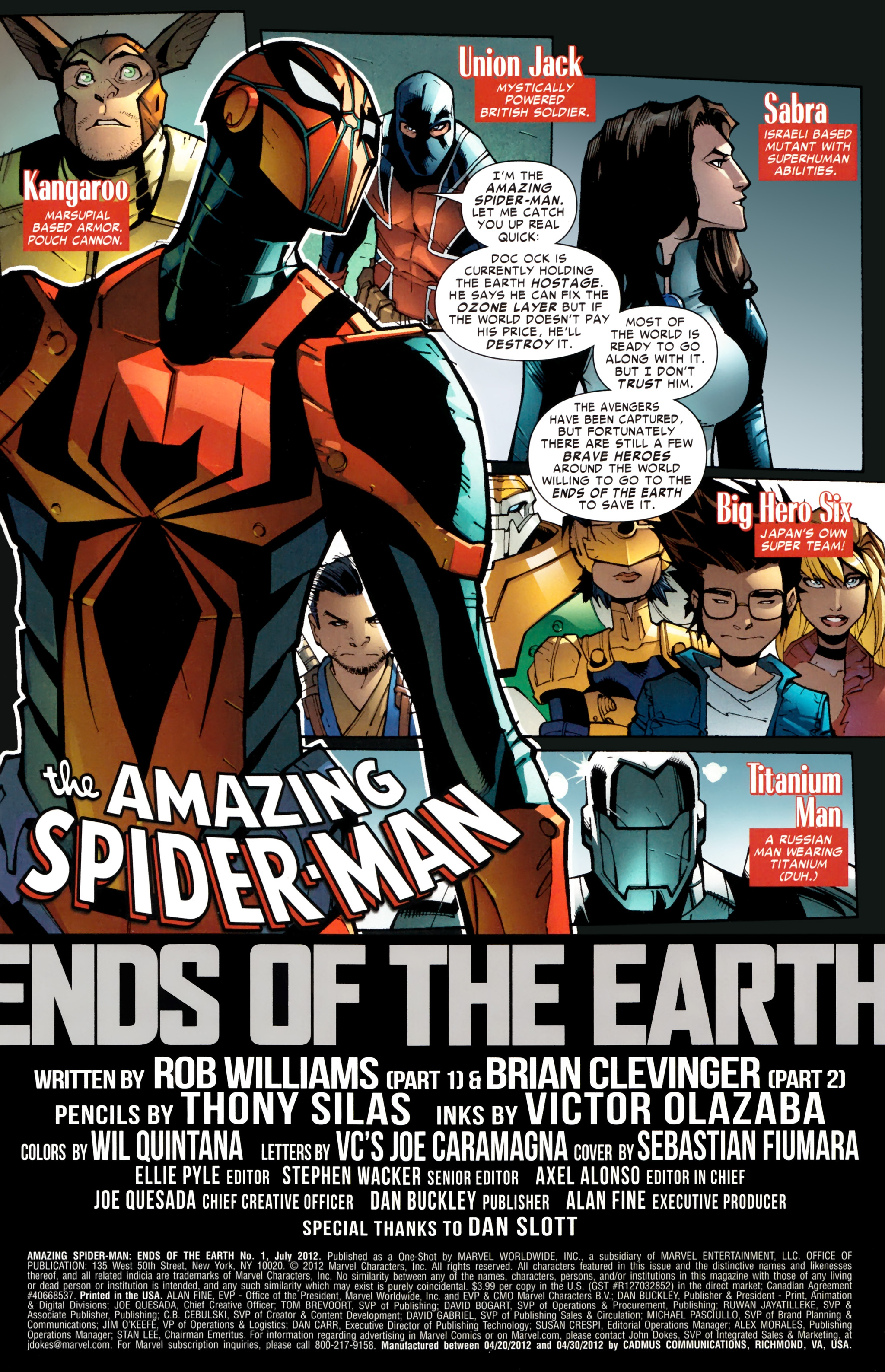 Read online Amazing Spider-Man: Ends of the Earth comic -  Issue # Full - 2