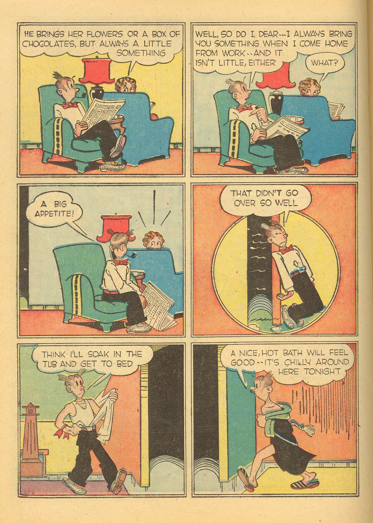Read online Blondie Comics (1947) comic -  Issue #3 - 22