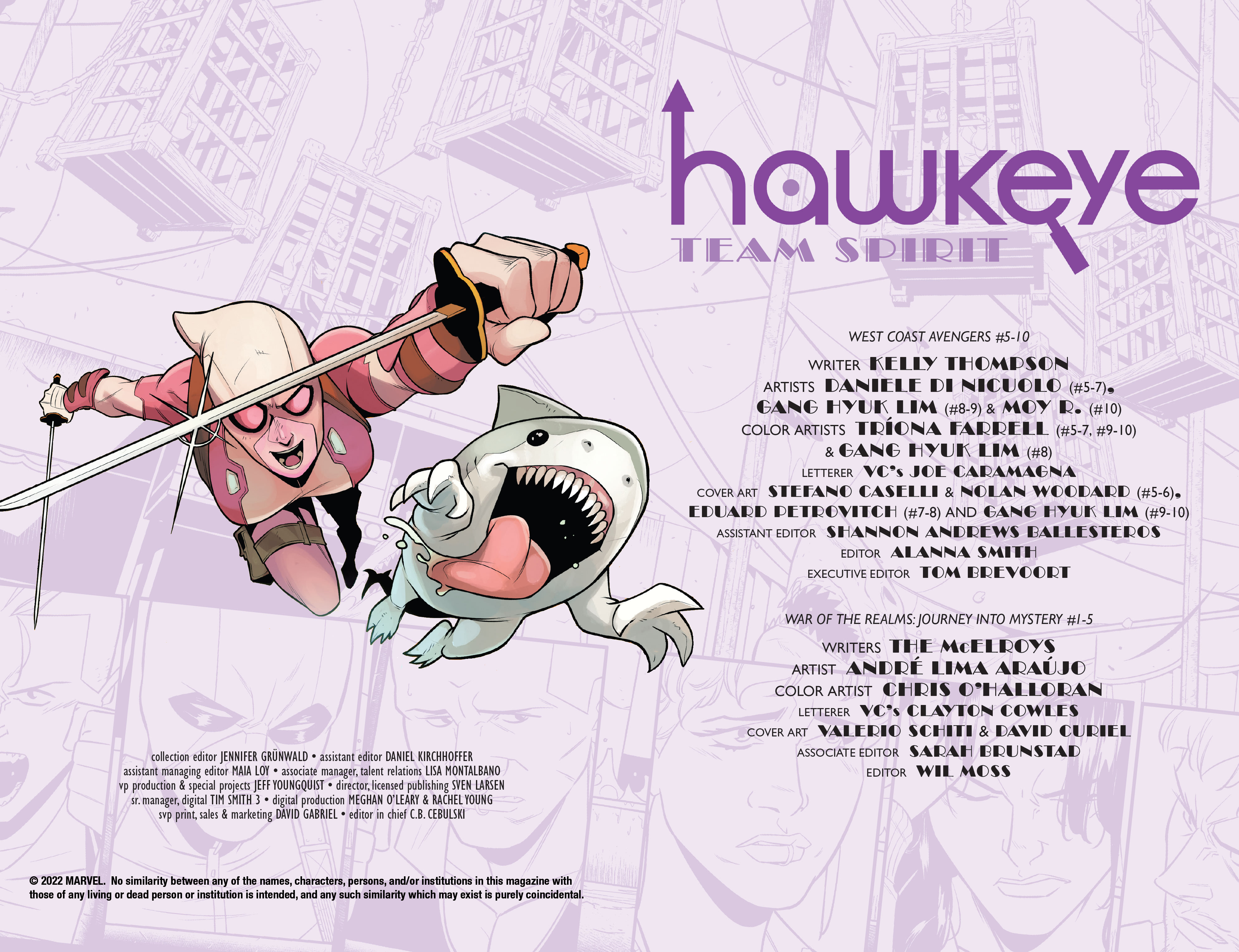 Read online Hawkeye: Team Spirit comic -  Issue # TPB (Part 1) - 3
