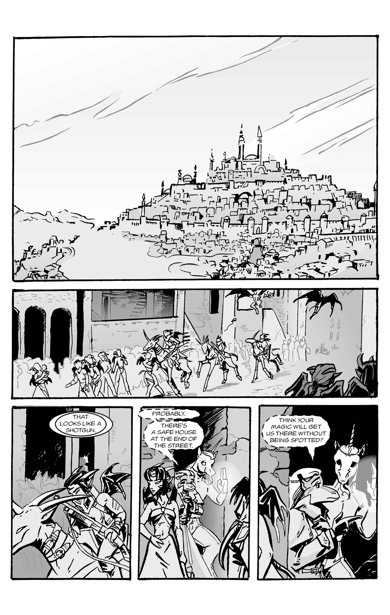 Read online Bureau of Mana Investigation comic -  Issue #3 - 7