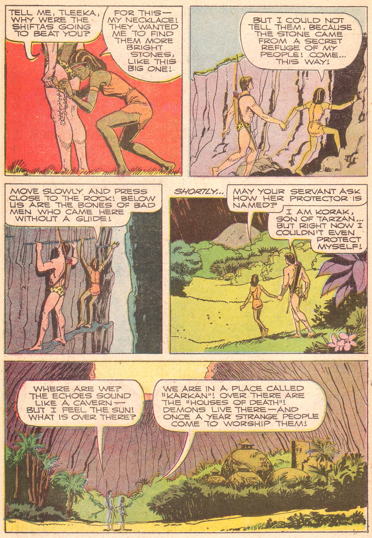 Read online Korak, Son of Tarzan (1964) comic -  Issue #39 - 6