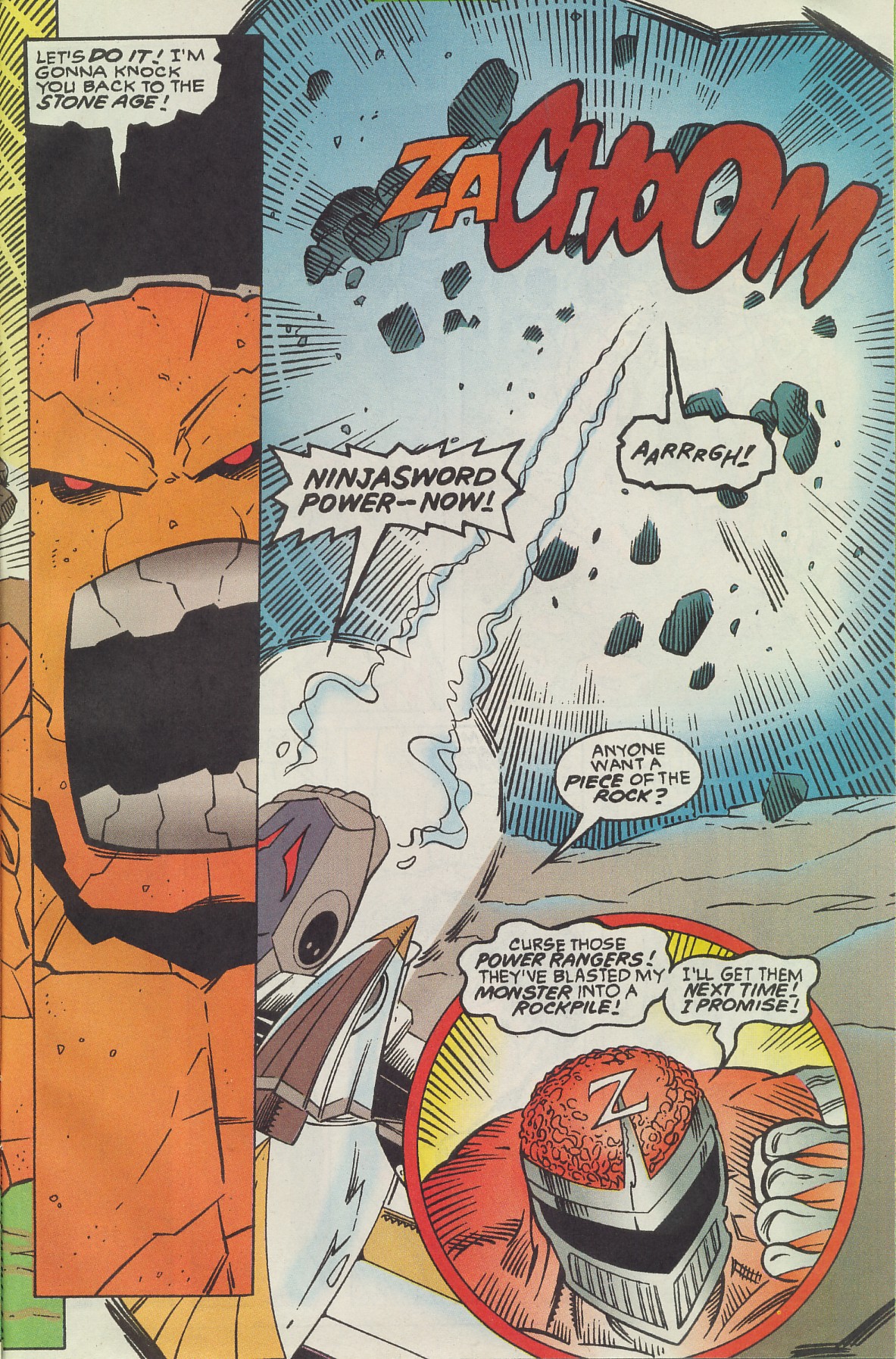 Read online Saban's Mighty Morphin' Power Rangers comic -  Issue #6 - 28