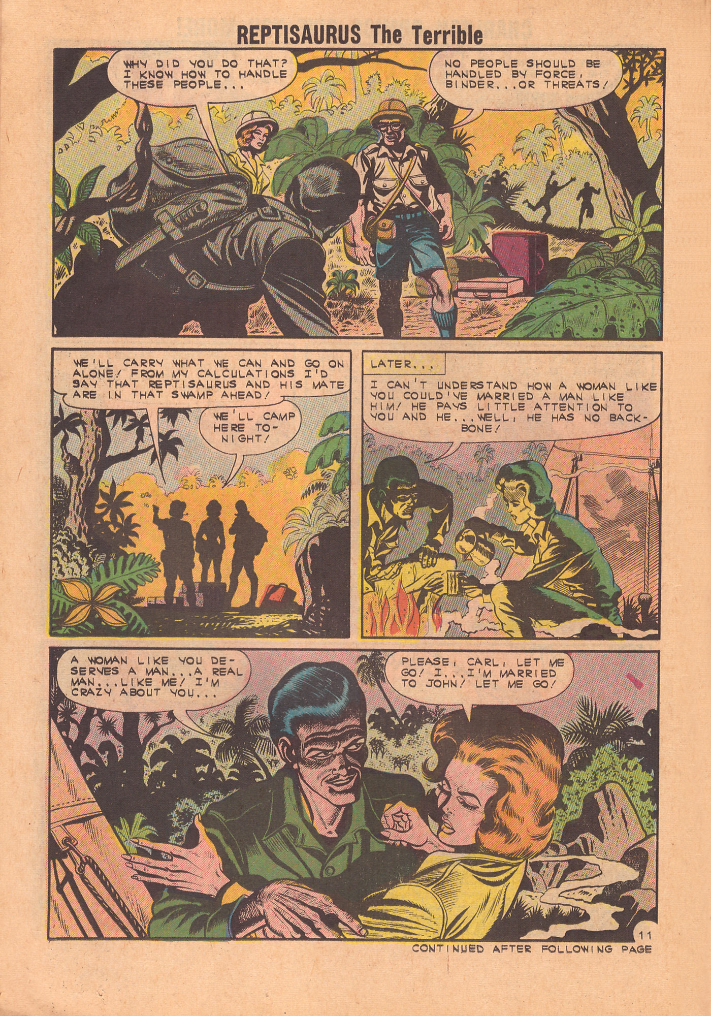 Read online Reptisaurus comic -  Issue #7 - 14