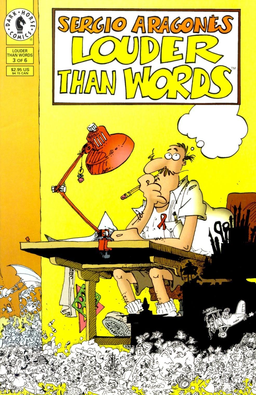 Read online Sergio Aragonés Louder than Words comic -  Issue #3 - 1