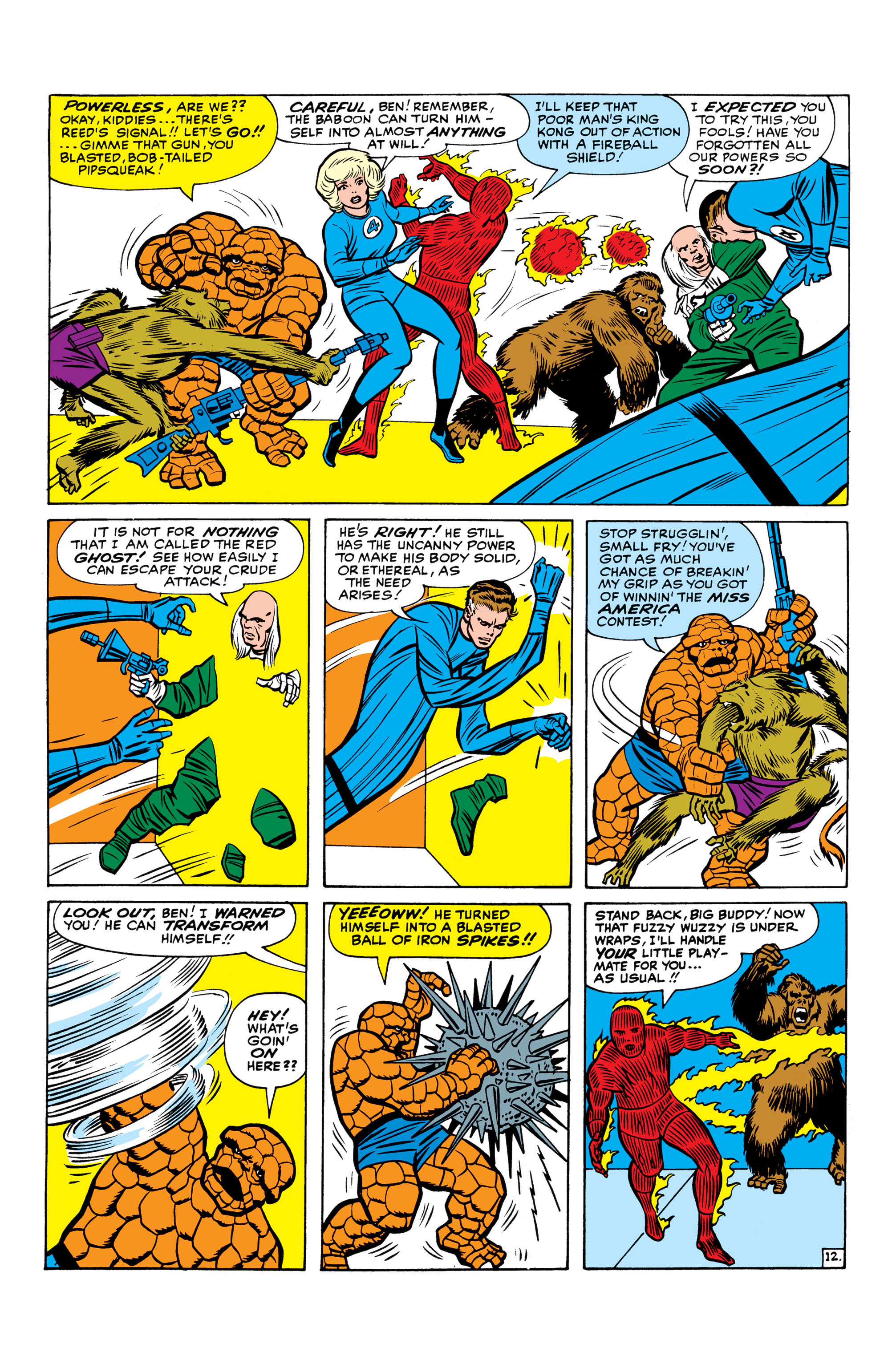 Read online Marvel Masterworks: The Fantastic Four comic -  Issue # TPB 3 (Part 3) - 3