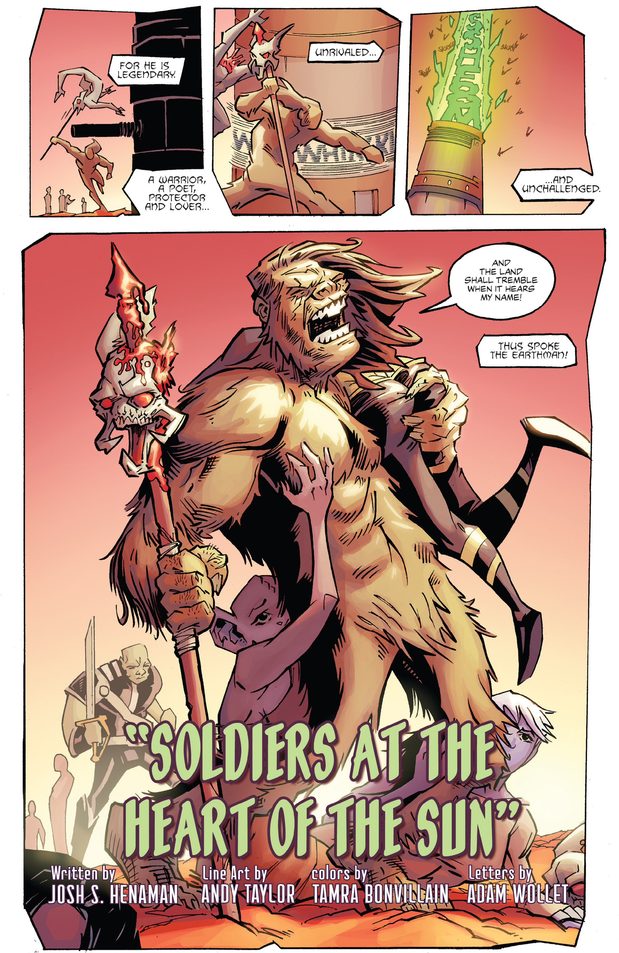 Read online Bigfoot: Sword of the Earthman (2015) comic -  Issue #2 - 7