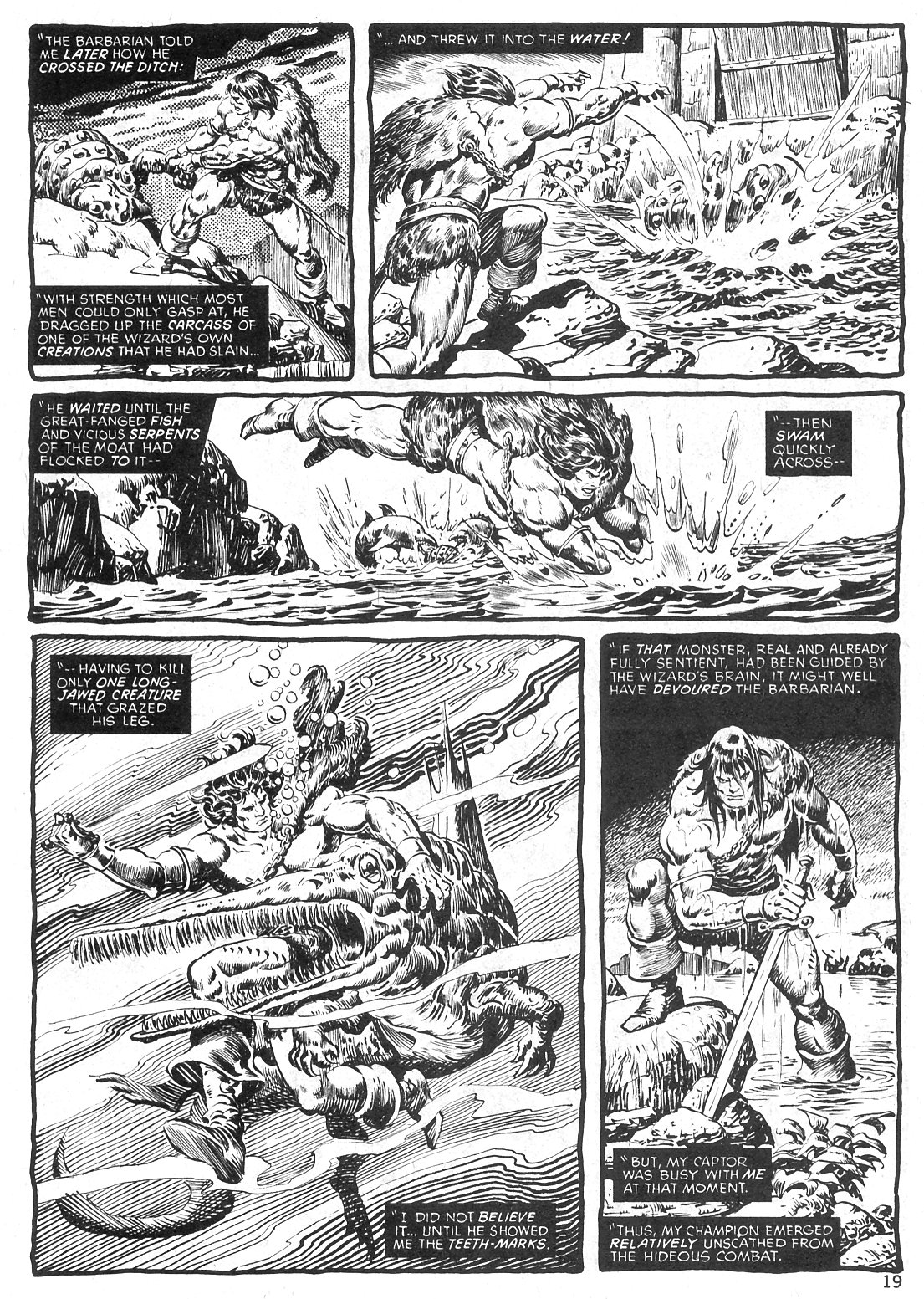 Read online The Savage Sword Of Conan comic -  Issue #29 - 19