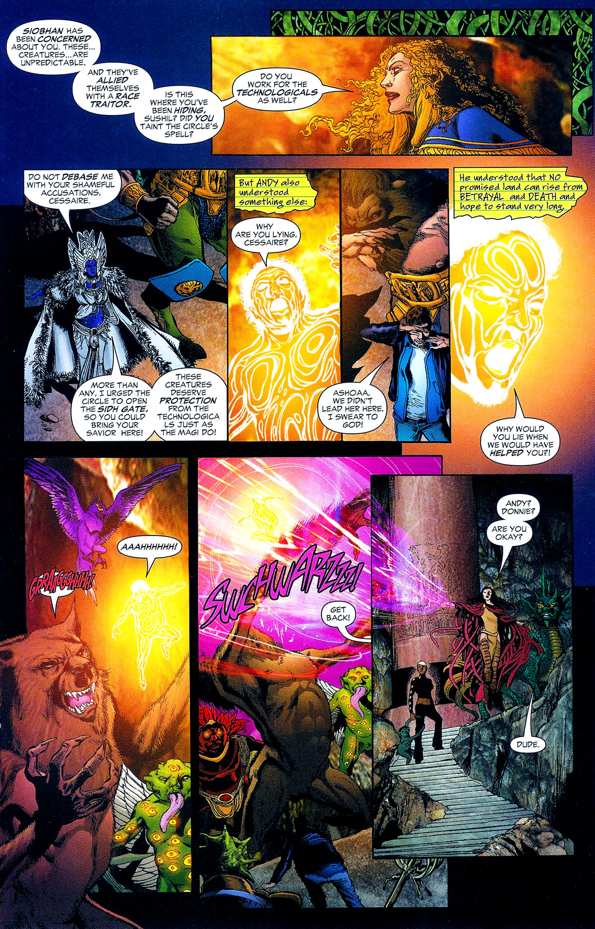 Read online Otherworld comic -  Issue #5 - 12
