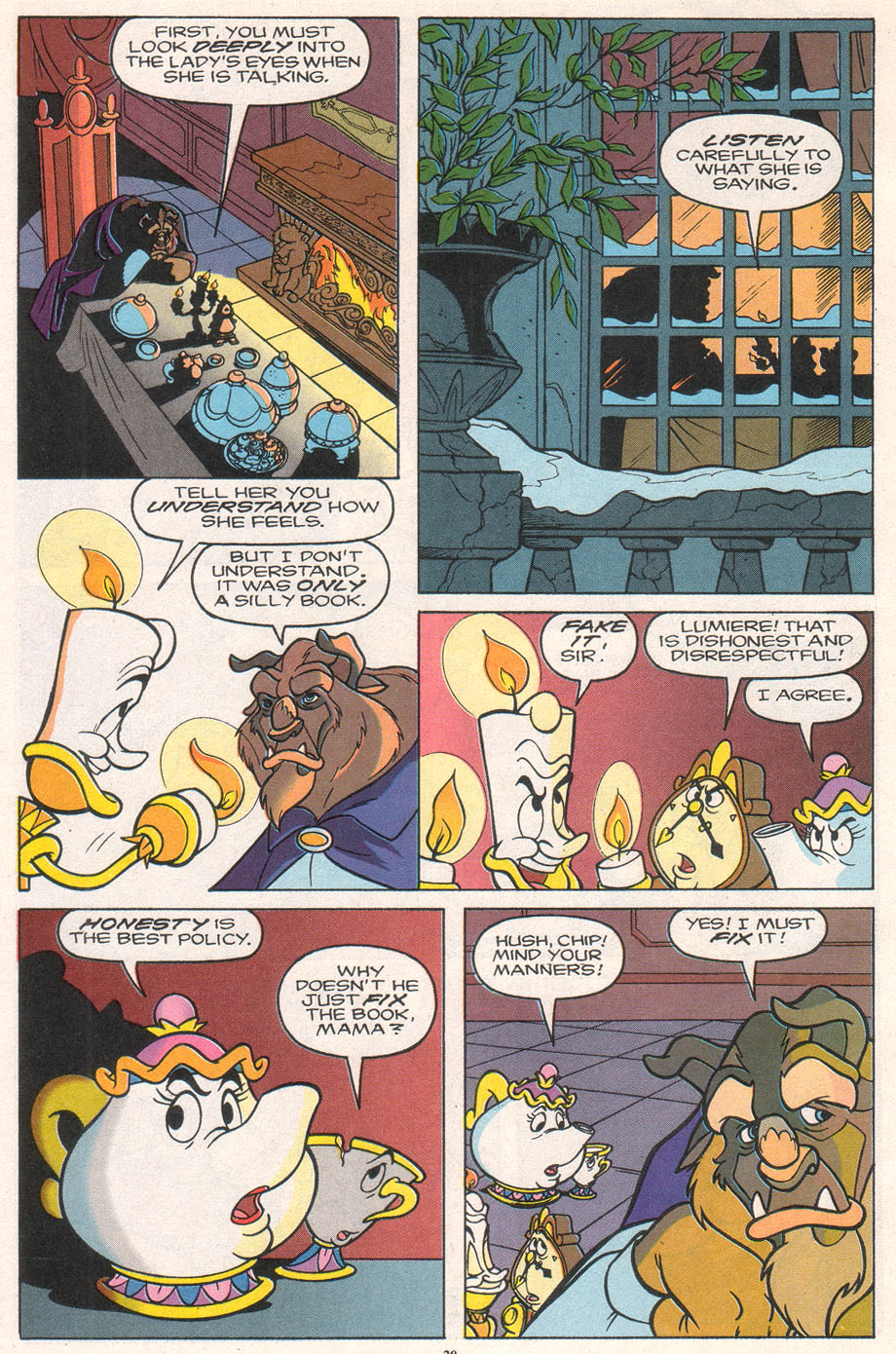 Read online Disney's Beauty and the Beast comic -  Issue #11 - 20