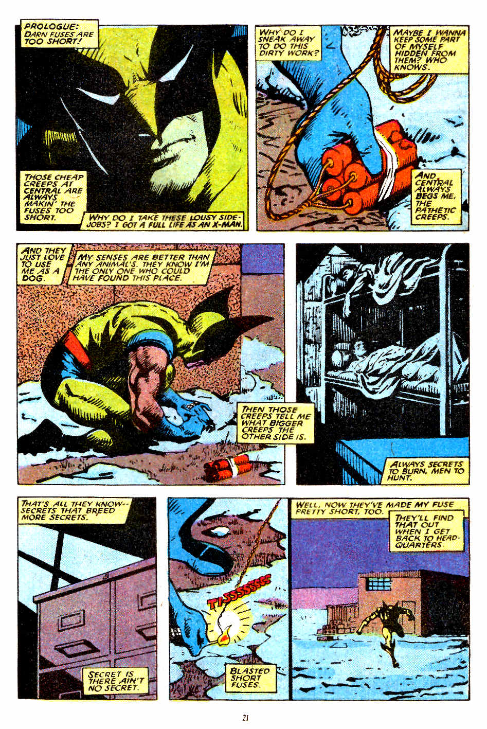 Read online Classic X-Men comic -  Issue #25 - 23