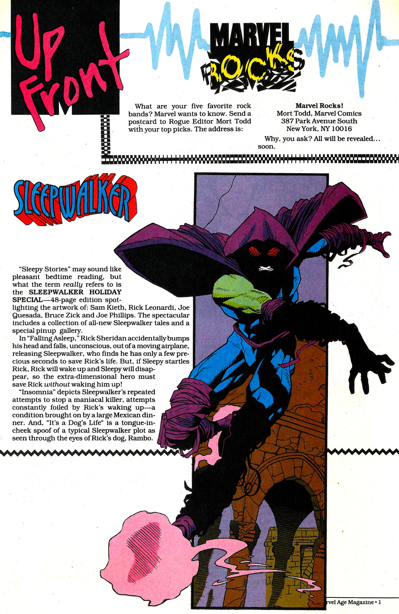 Read online Marvel Age comic -  Issue #119 - 3