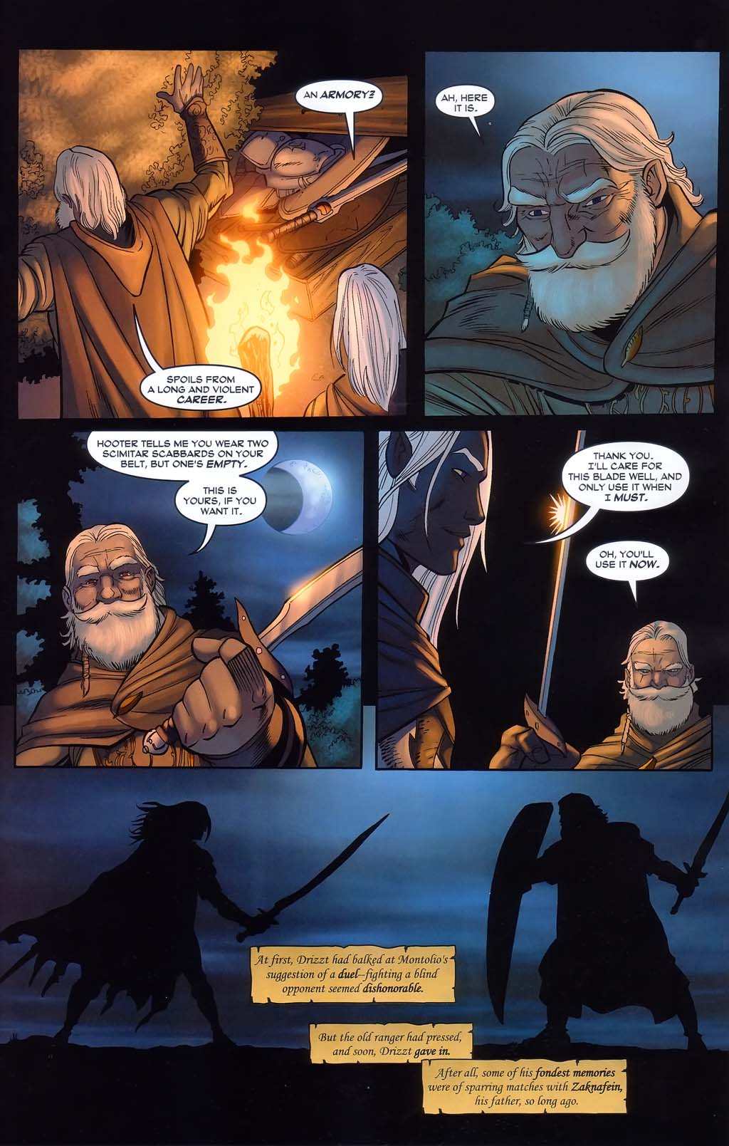 Read online Forgotten Realms: Sojourn comic -  Issue #2 - 34