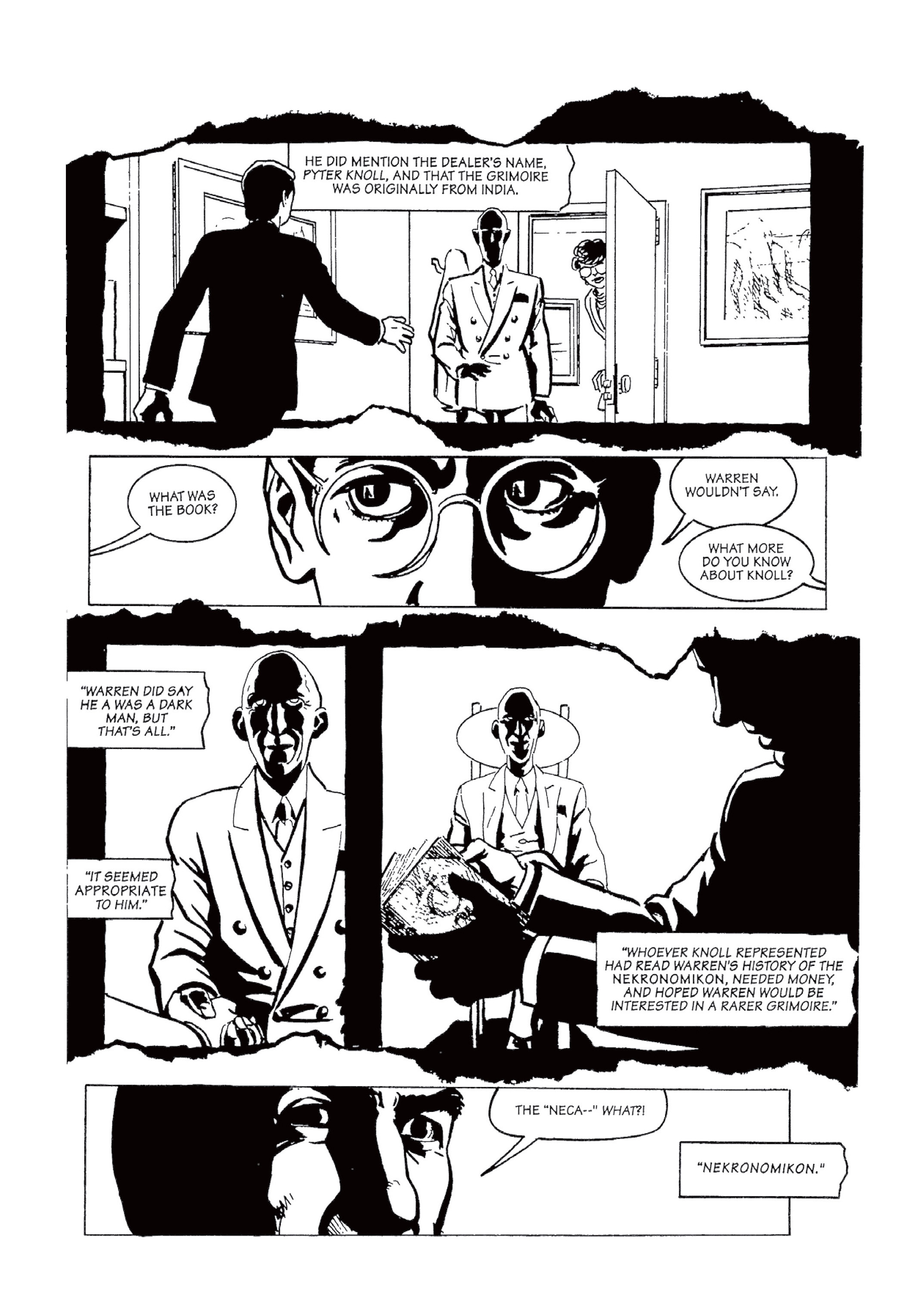 Read online Worlds of H.P. Lovecraft comic -  Issue # Issue The Statement of Randoph Carter - 17