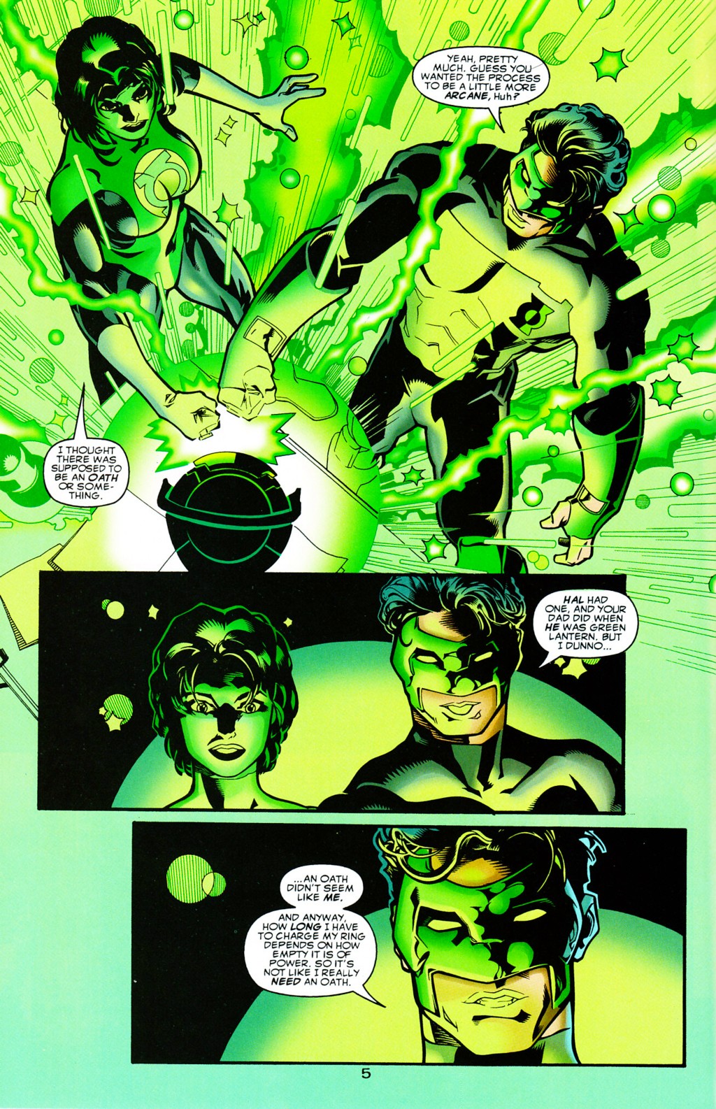 Read online Green Lantern 3-D comic -  Issue # Full - 6