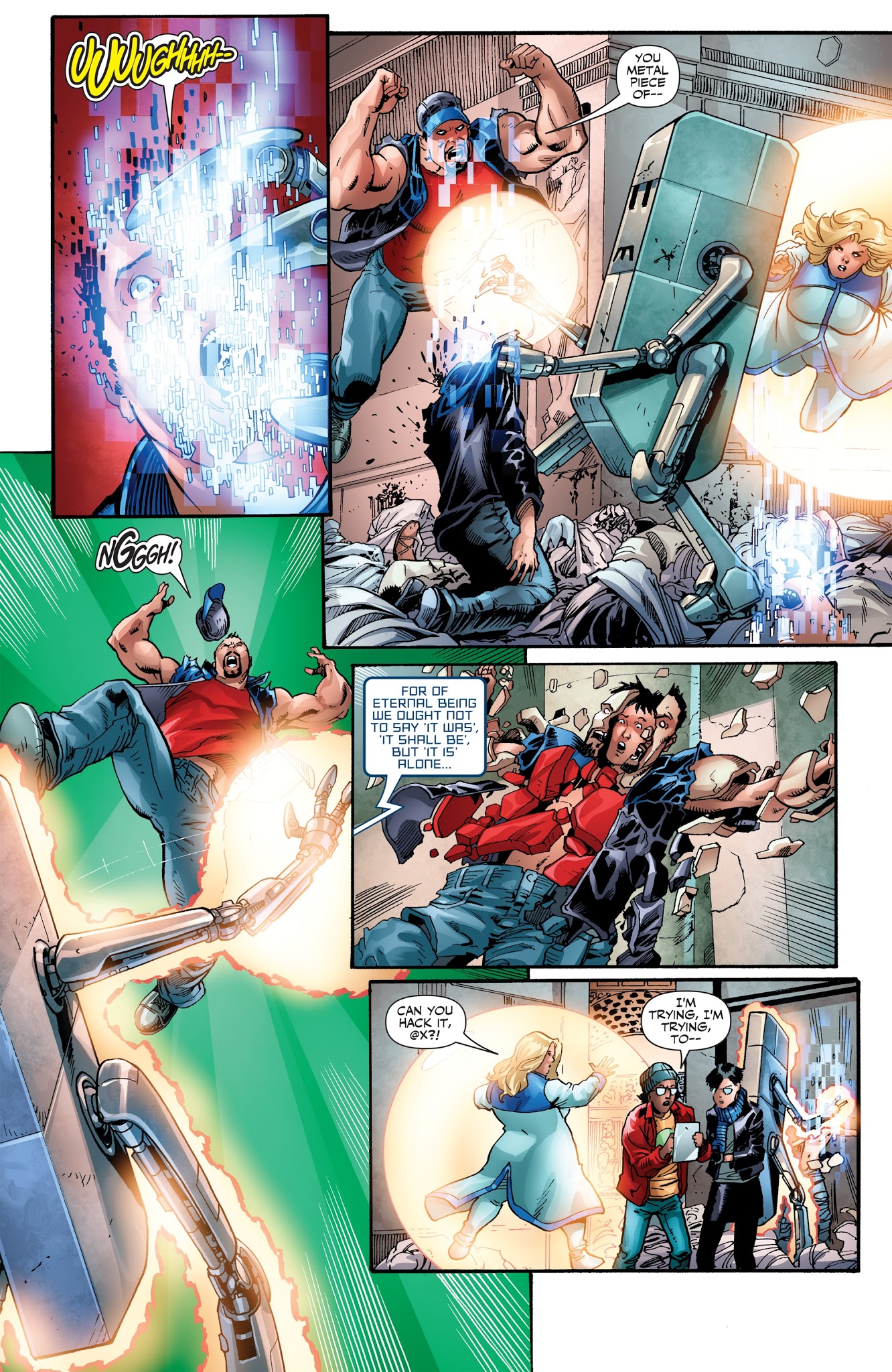 Read online Faith and the Future Force comic -  Issue #2 - 13