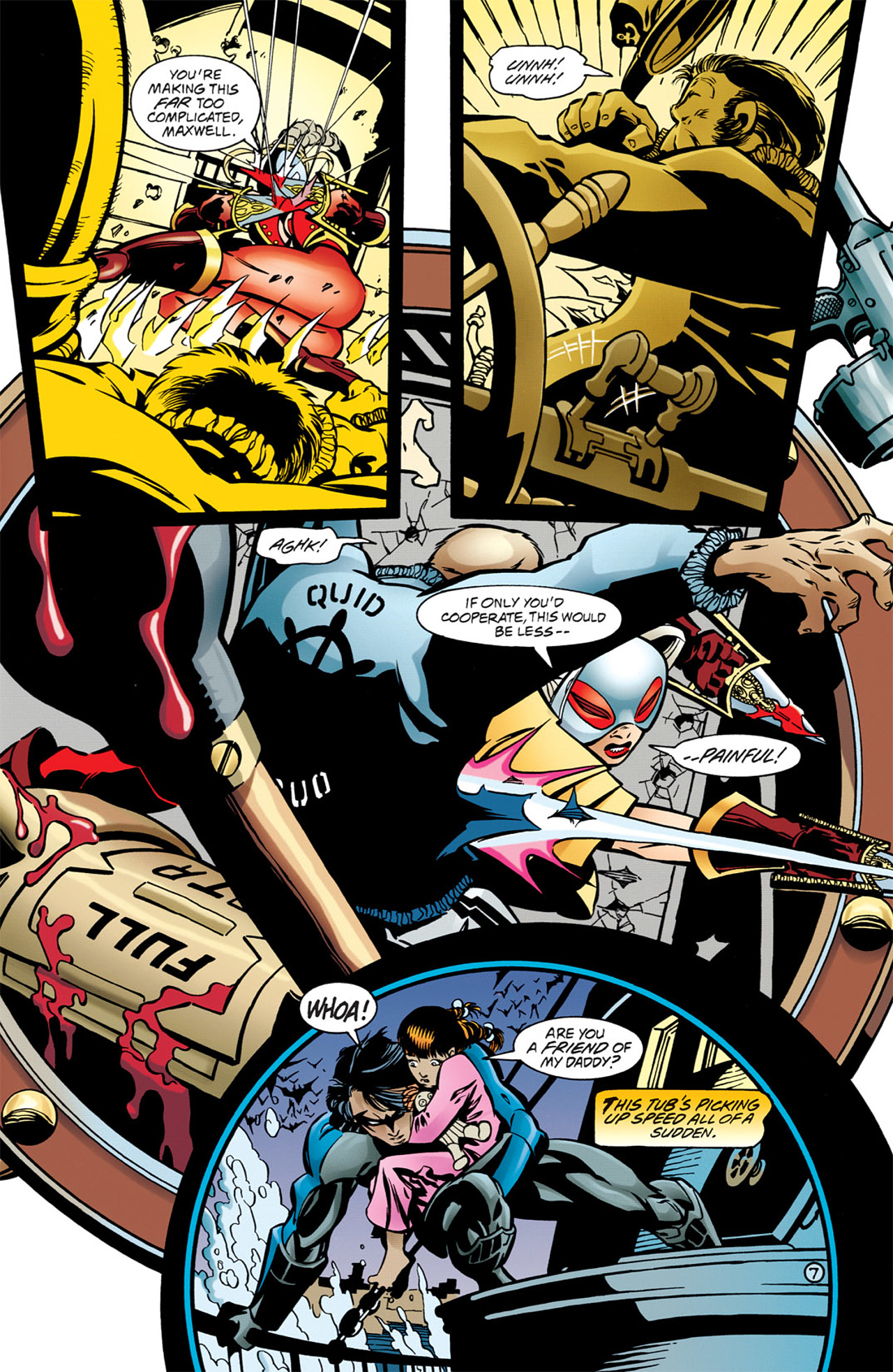 Read online Nightwing (1996) comic -  Issue #5 - 7