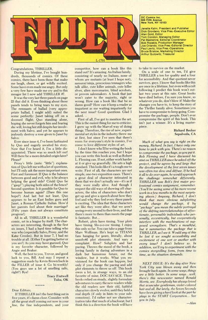 Read online Thriller comic -  Issue #10 - 48