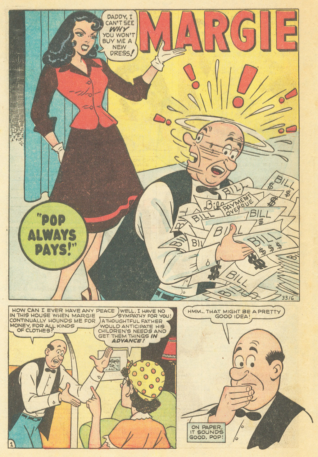 Read online Margie Comics comic -  Issue #45 - 43