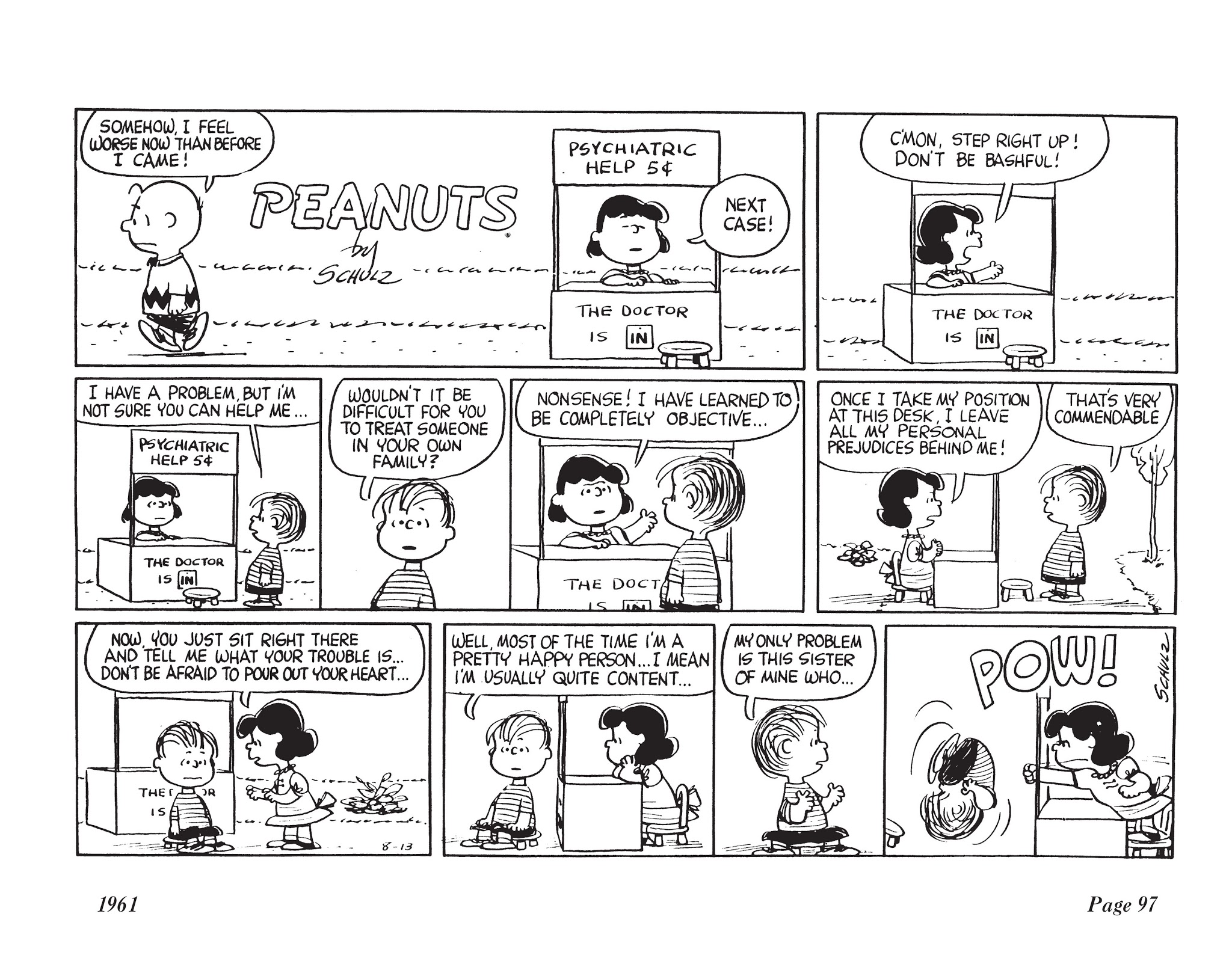 Read online The Complete Peanuts comic -  Issue # TPB 6 - 112