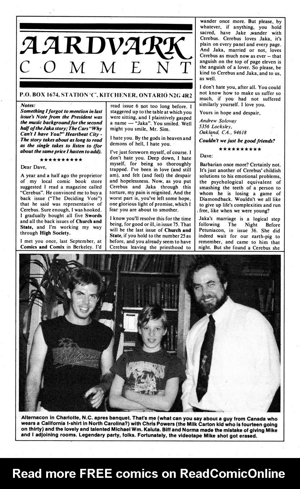 Read online Cerebus comic -  Issue #76 - 24