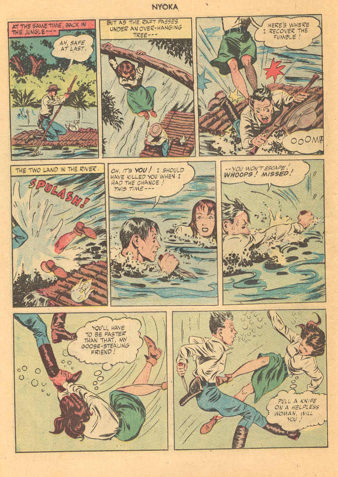 Read online Nyoka the Jungle Girl (1945) comic -  Issue #4 - 16