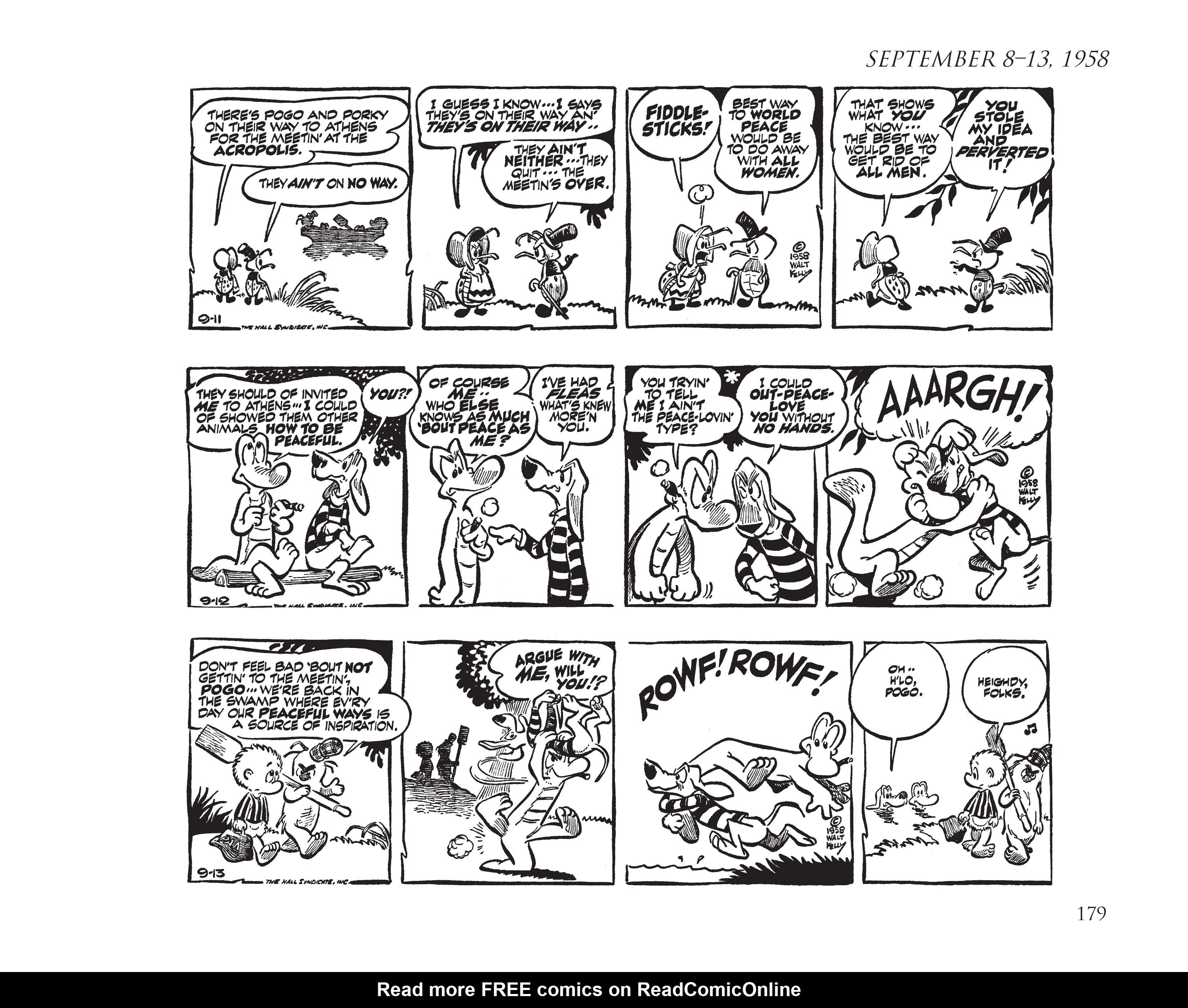 Read online Pogo by Walt Kelly: The Complete Syndicated Comic Strips comic -  Issue # TPB 5 (Part 2) - 88