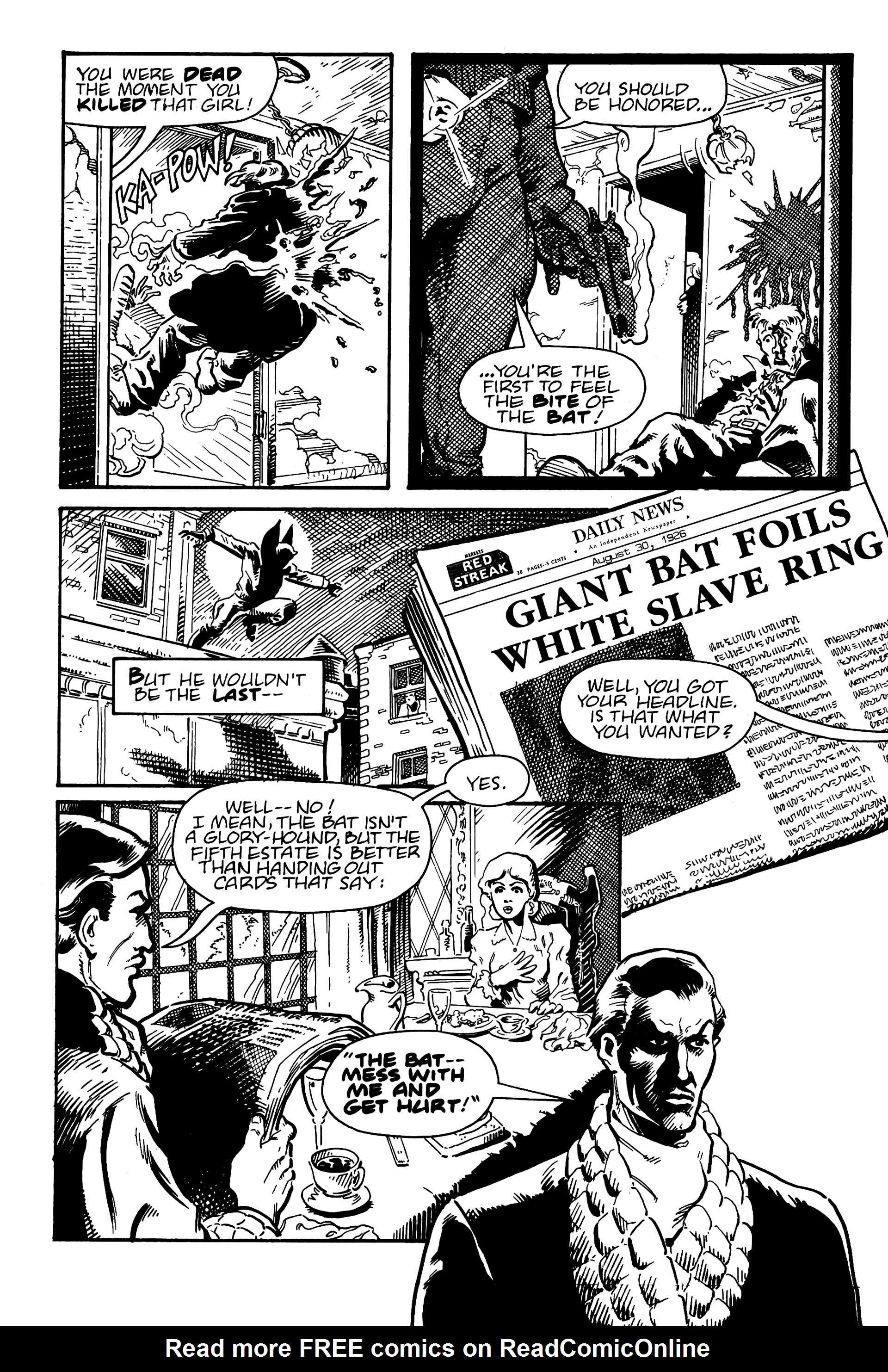 Read online The Bat comic -  Issue # Full - 14