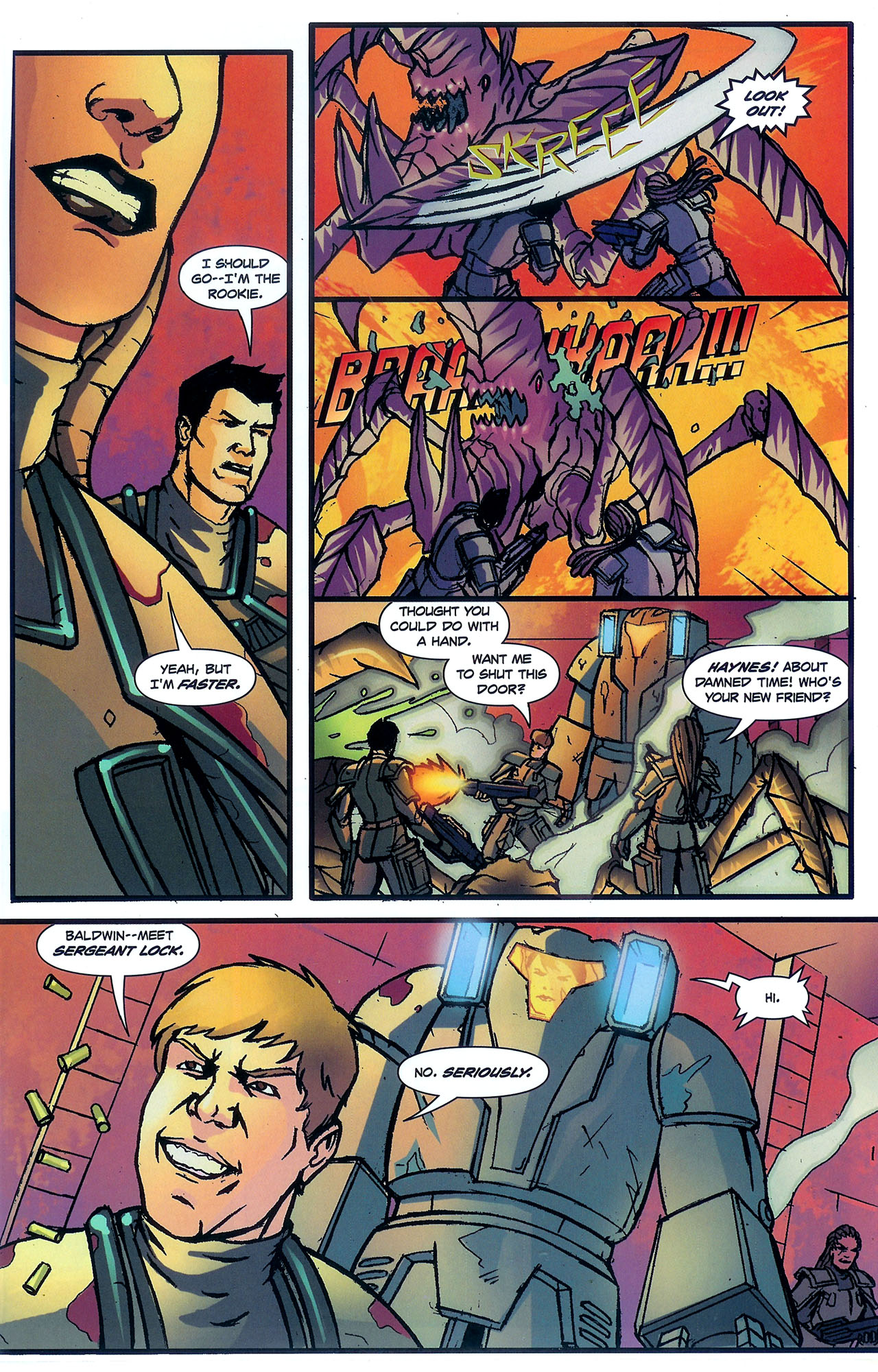 Read online Starship Troopers (2007) comic -  Issue #4 - 8