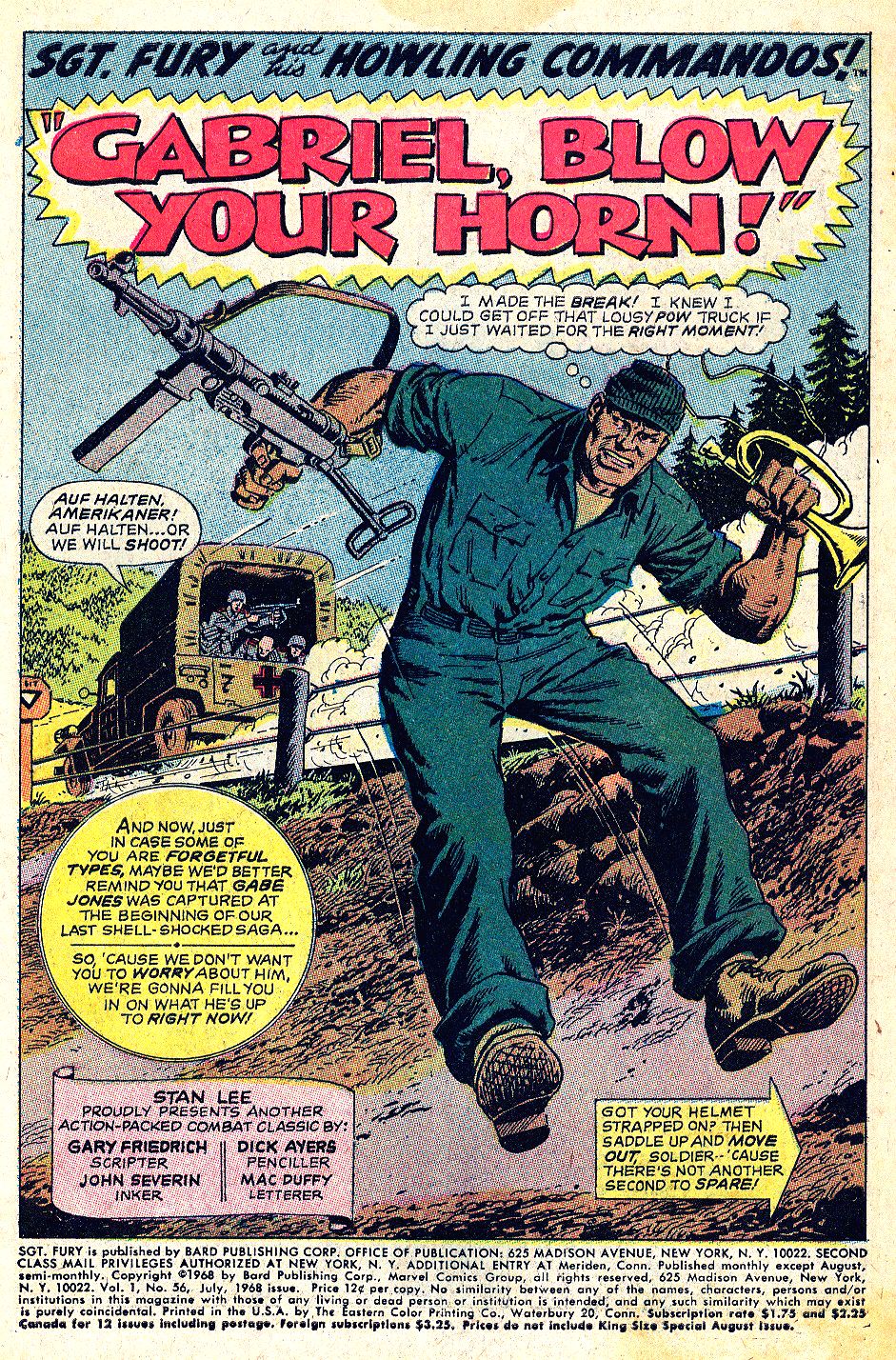 Read online Sgt. Fury comic -  Issue #56 - 3