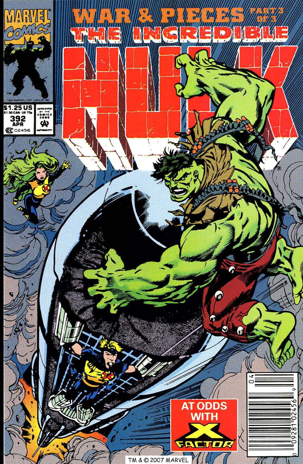 Read online The Incredible Hulk (1968) comic -  Issue #392 - 1
