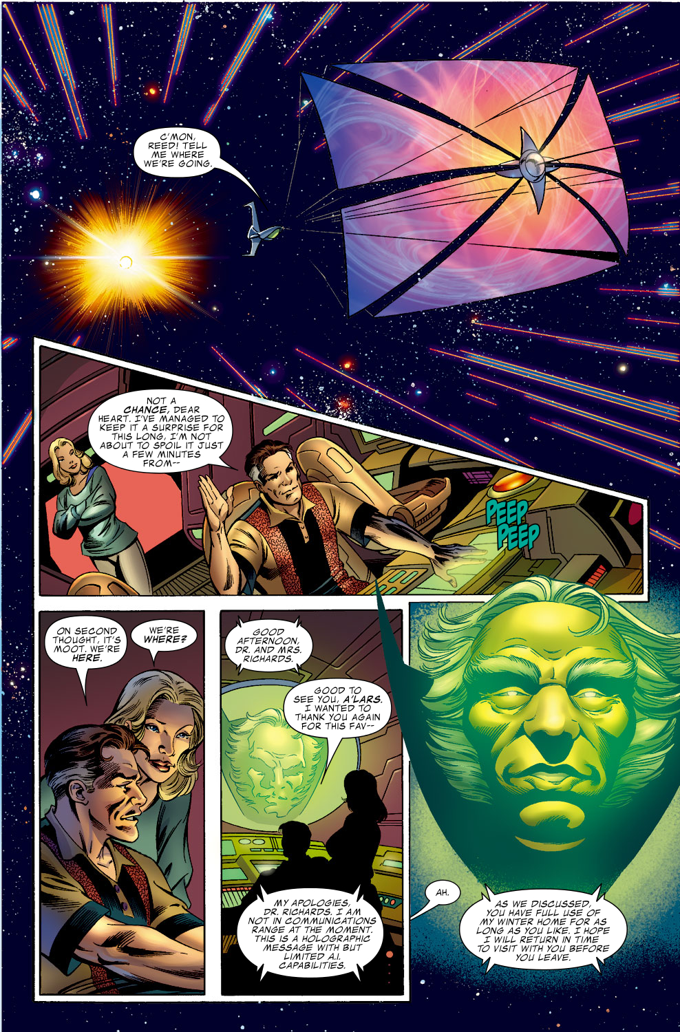 Read online Fantastic Four (1961) comic -  Issue #545 - 3