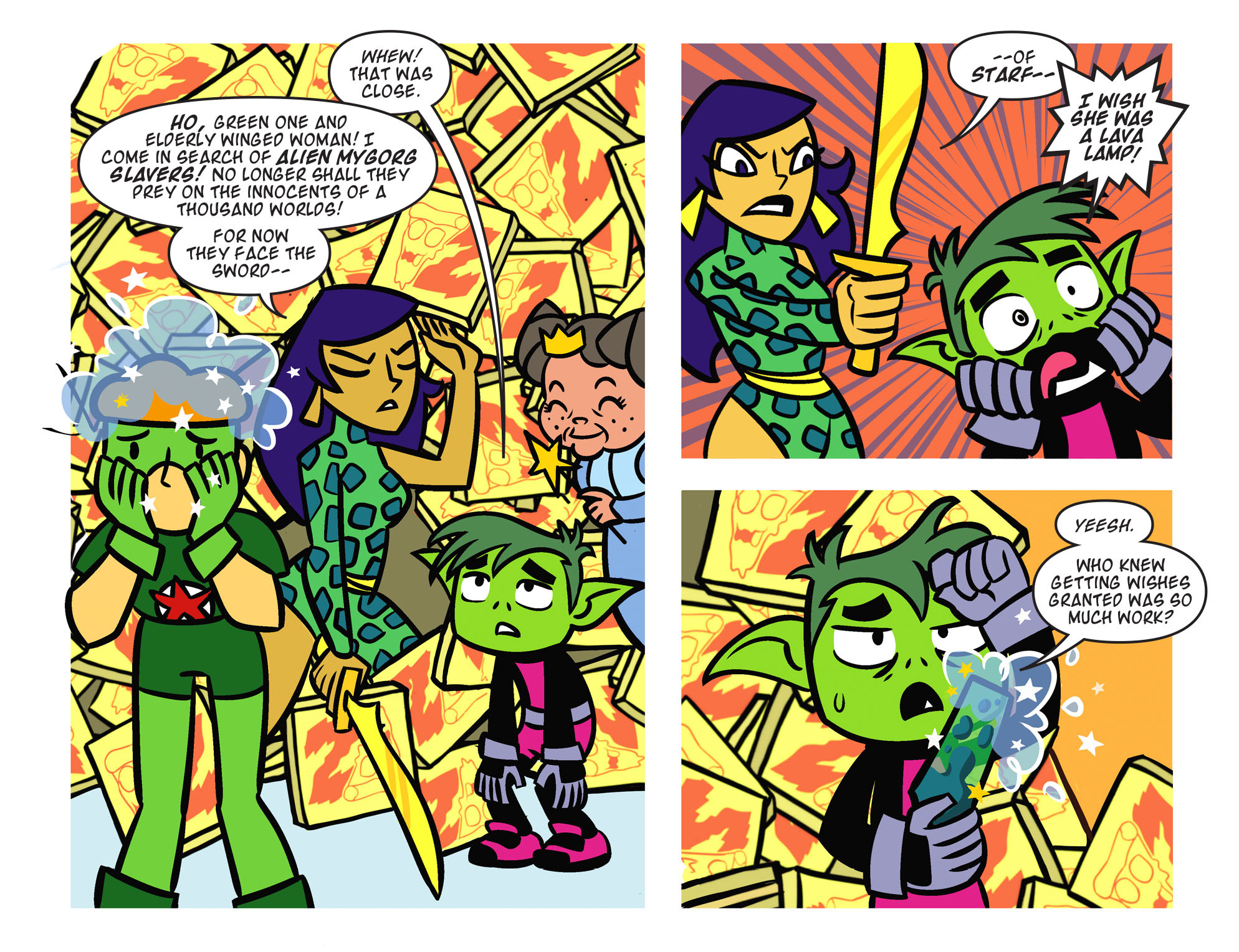 Read online Teen Titans Go! (2013) comic -  Issue #28 - 17