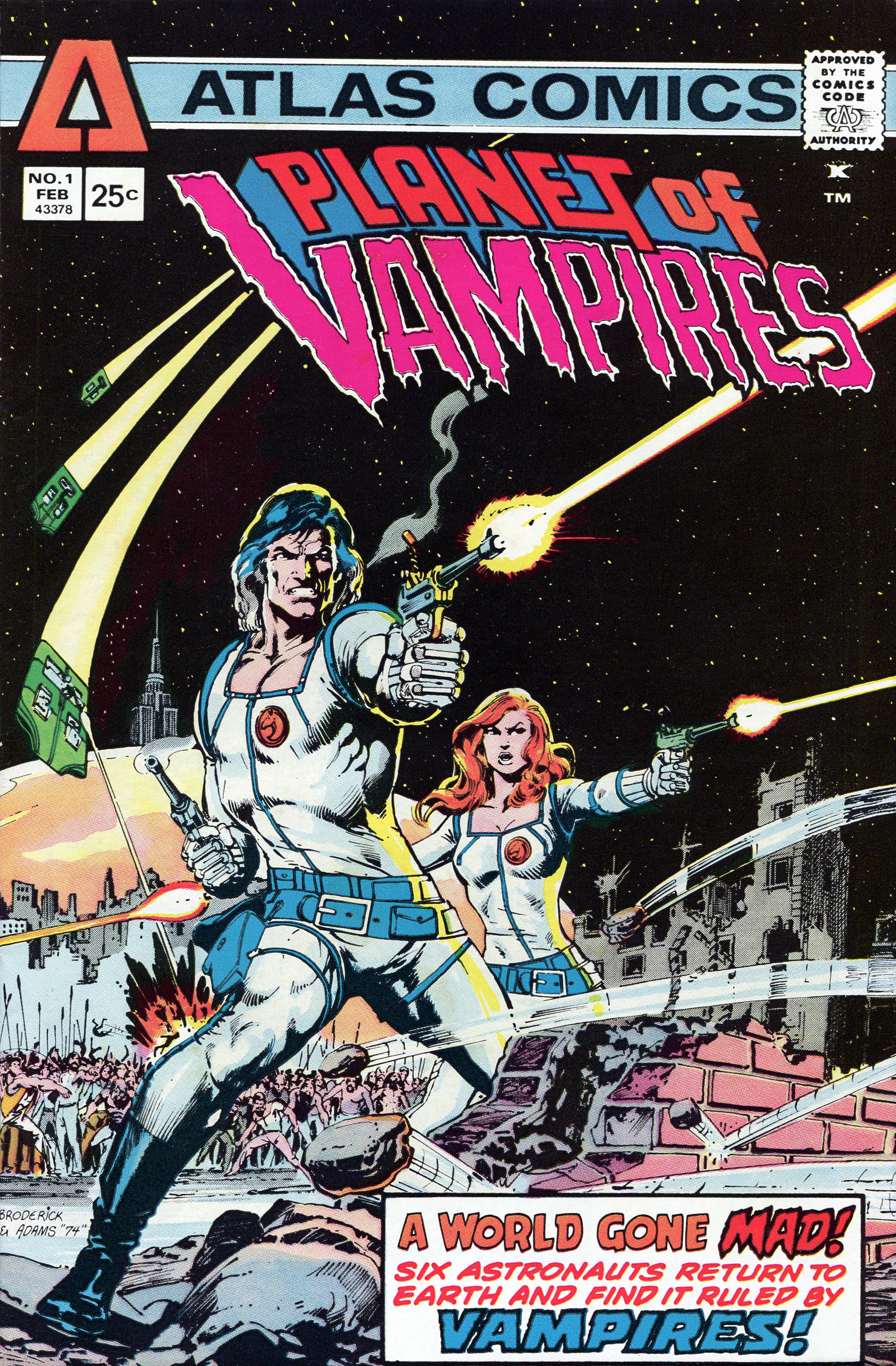 Read online Planet of Vampires comic -  Issue #1 - 1