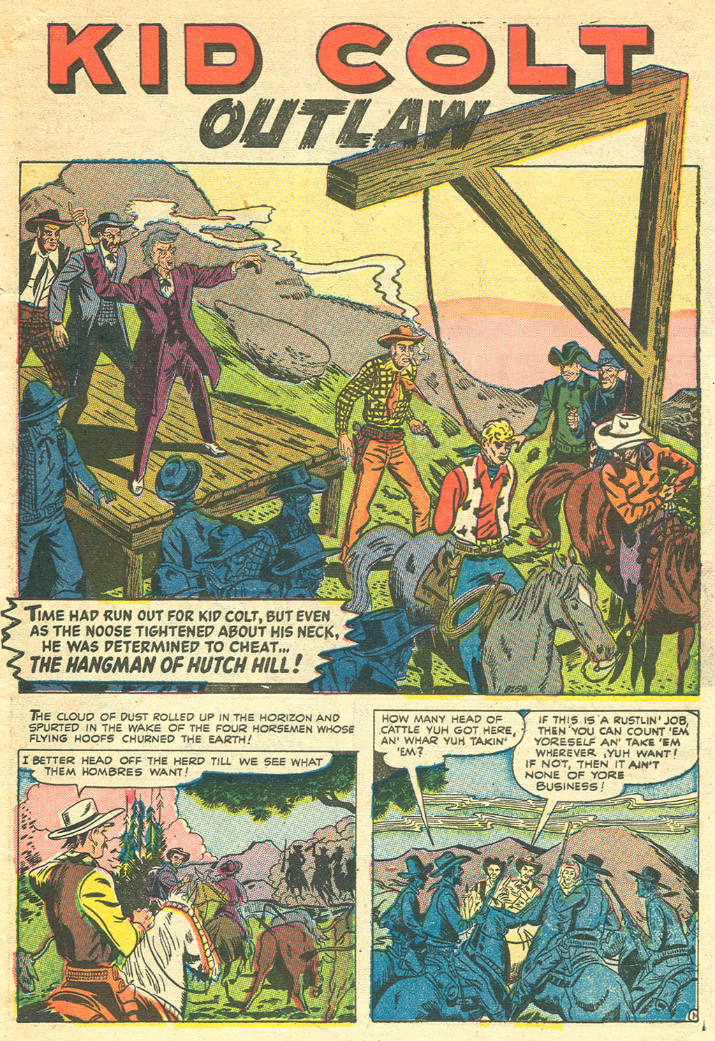 Read online Kid Colt Outlaw comic -  Issue #24 - 27
