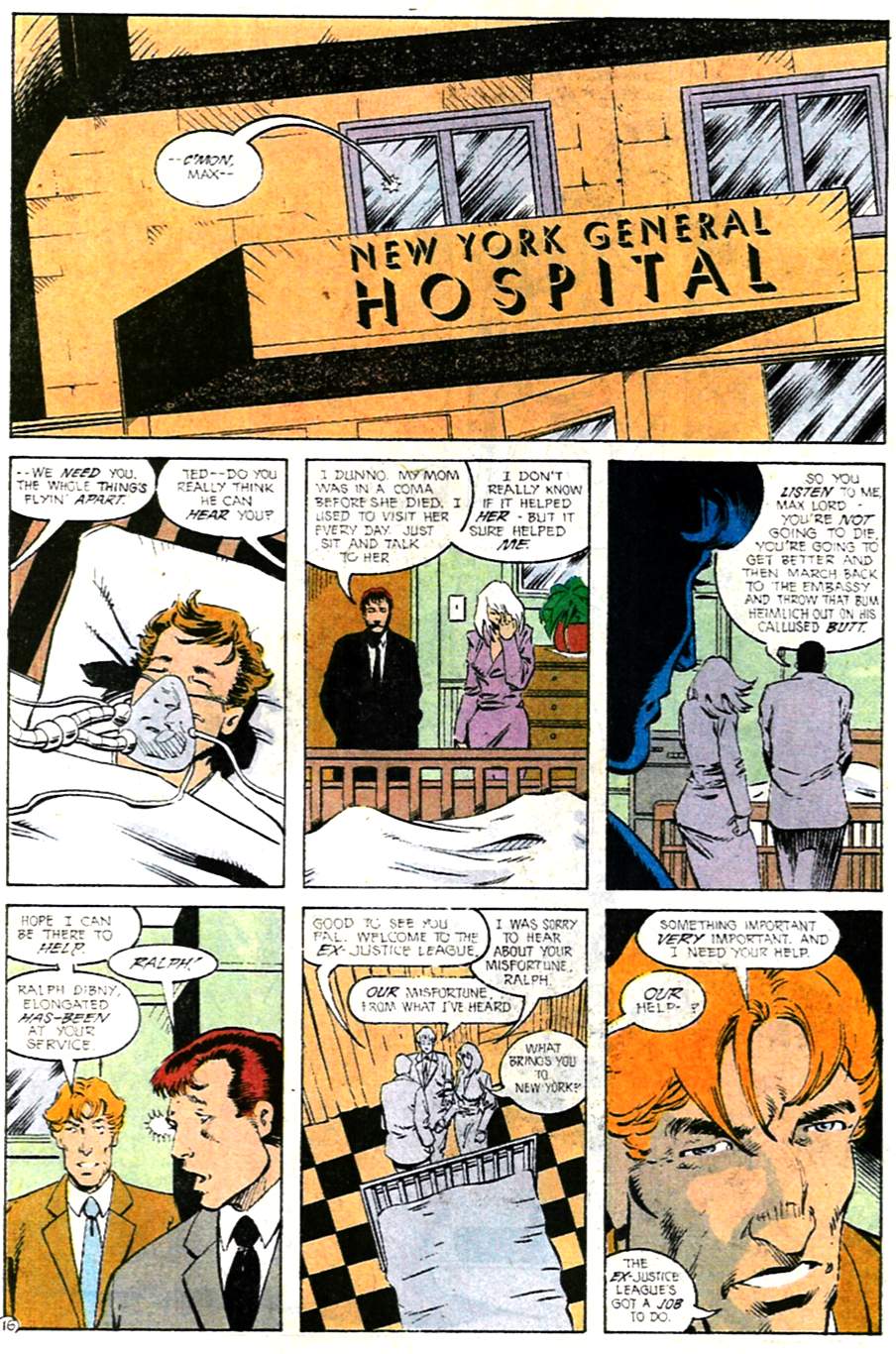 Read online Justice League America comic -  Issue #54 - 17