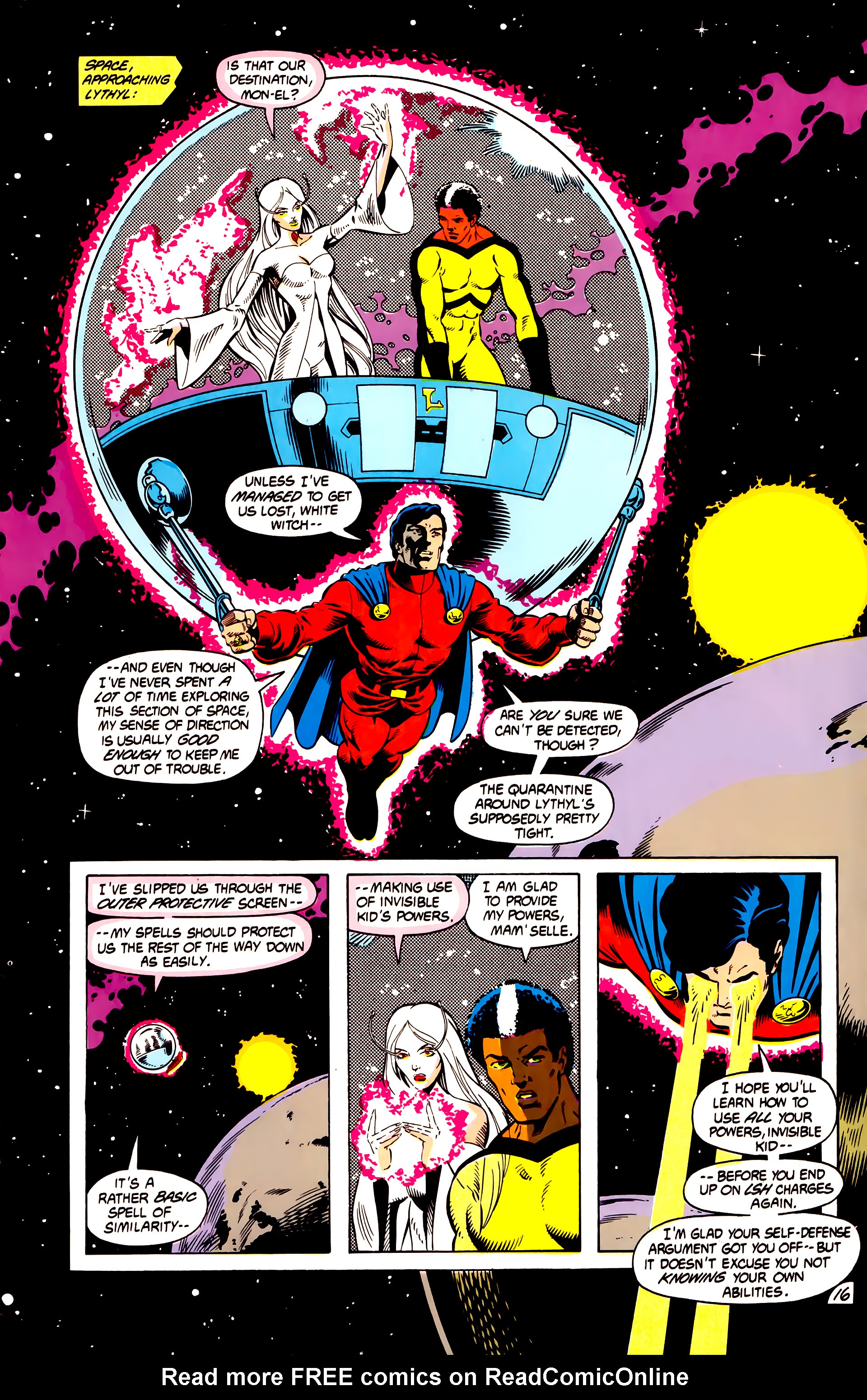 Read online Legion of Super-Heroes (1984) comic -  Issue #13 - 18