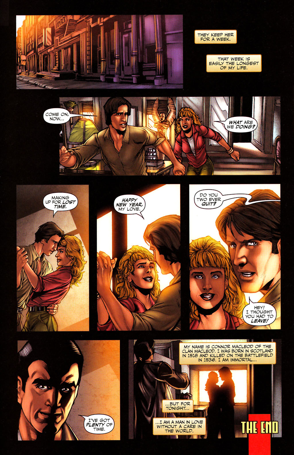 Read online Highlander comic -  Issue #5 - 26