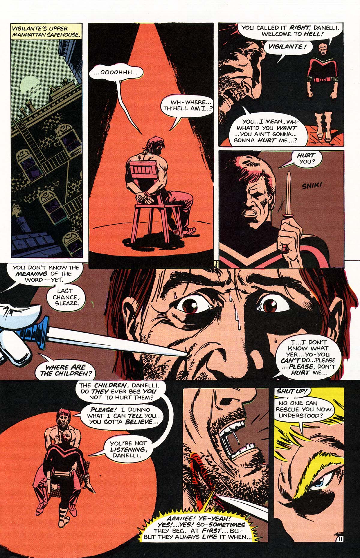 Read online Vigilante (1983) comic -  Issue #40 - 13