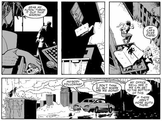Read online The Matrix Comics comic -  Issue # _Let It All Fall Down - 8