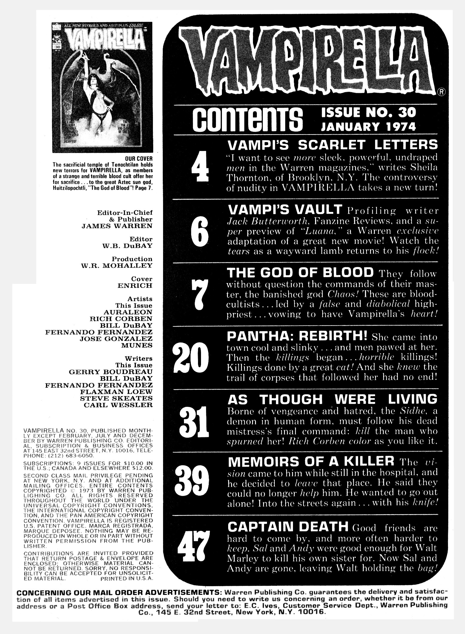 Read online Vampirella (1969) comic -  Issue #30 - 3