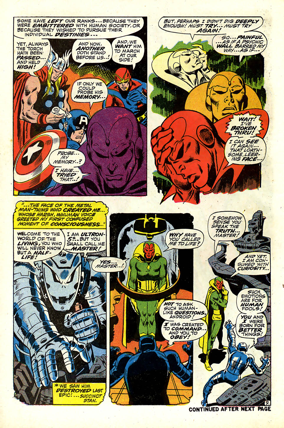 Read online The Avengers (1963) comic -  Issue #58 - 10