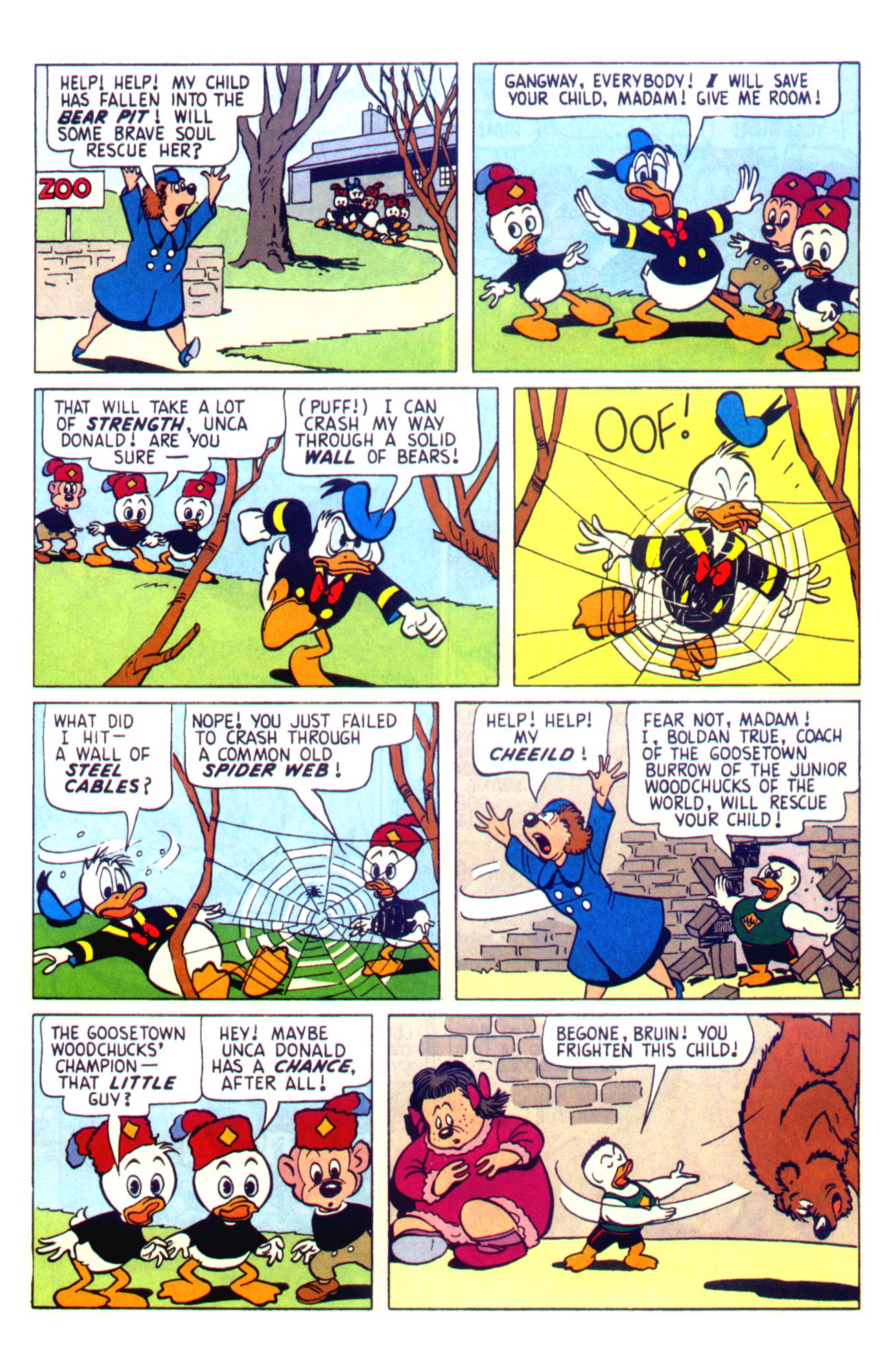 Read online Walt Disney's Junior Woodchucks Limited Series comic -  Issue #1 - 6