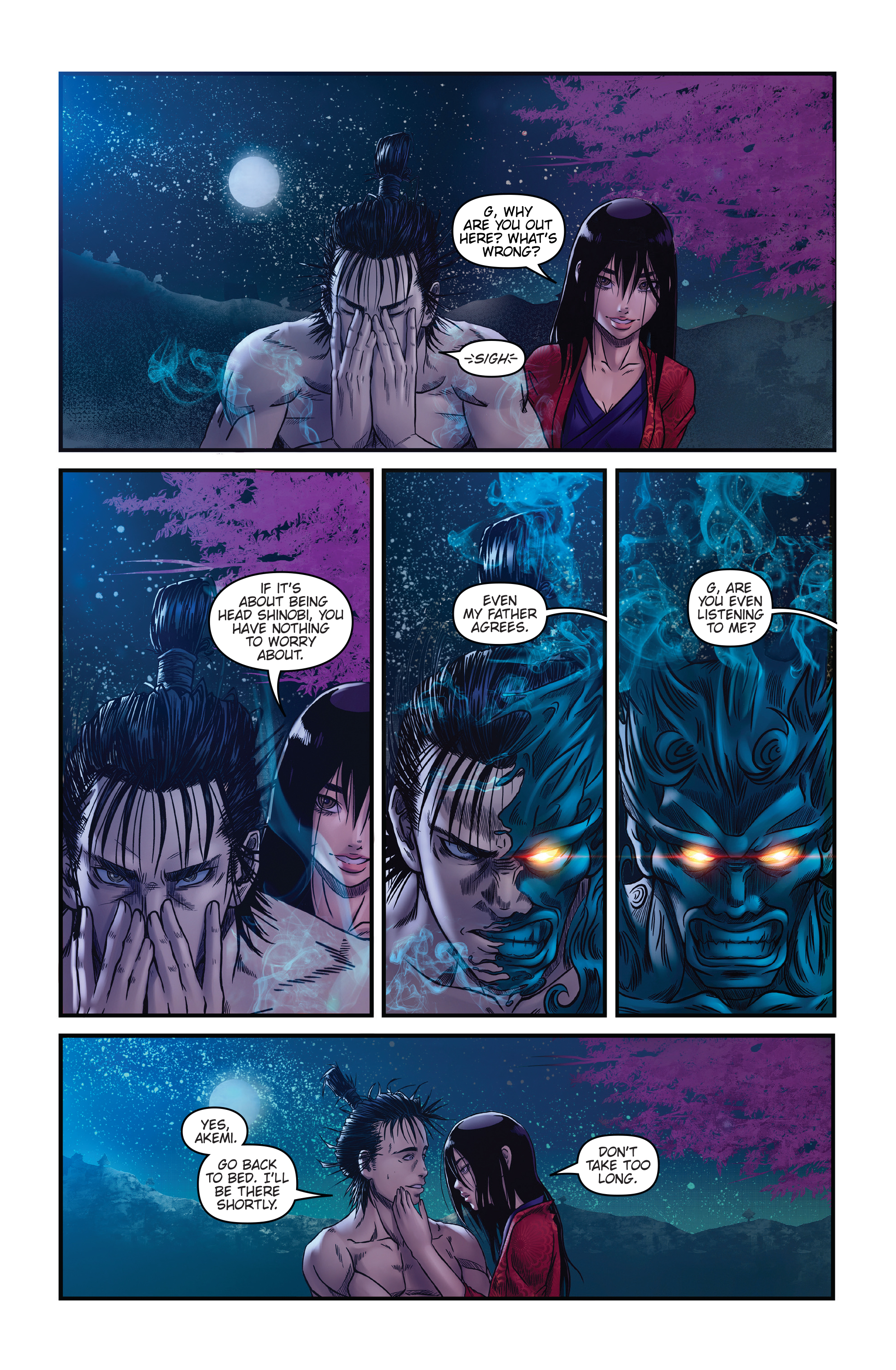Read online Honor and Curse comic -  Issue #2 - 16